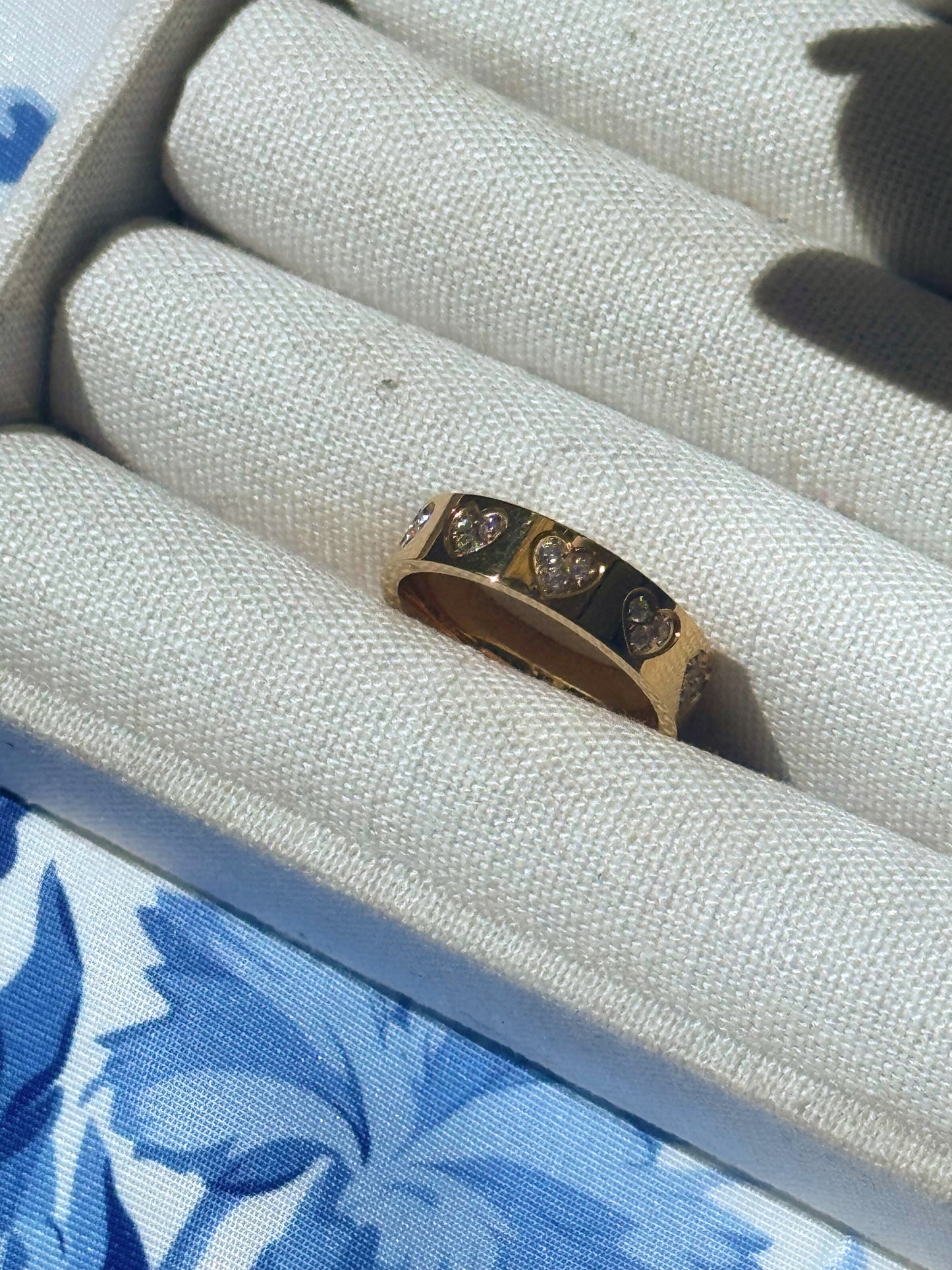 Gold Heart Ring
