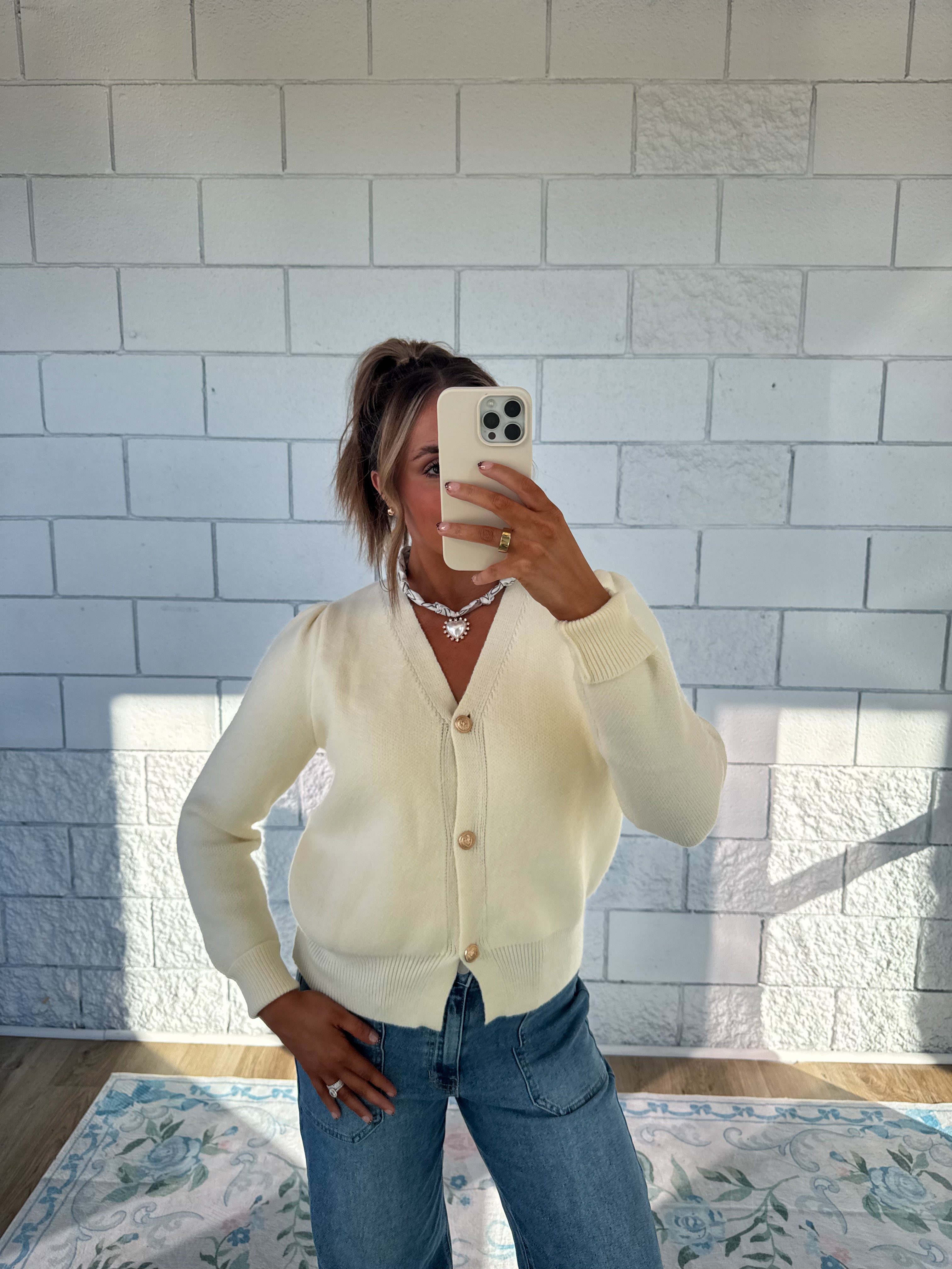 Morning Latte Cardigan