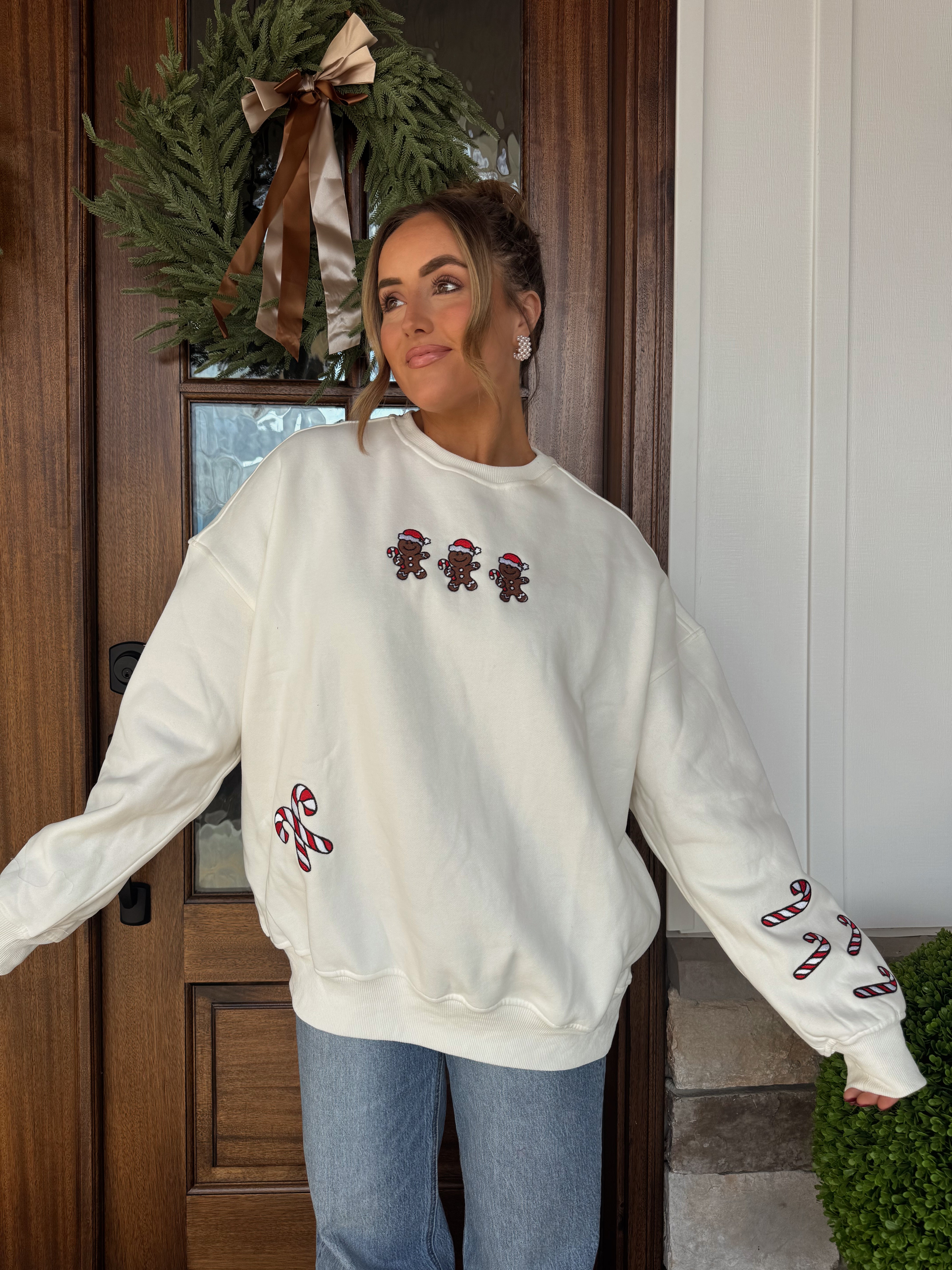 Gingerbread Recipe Sweatshirt