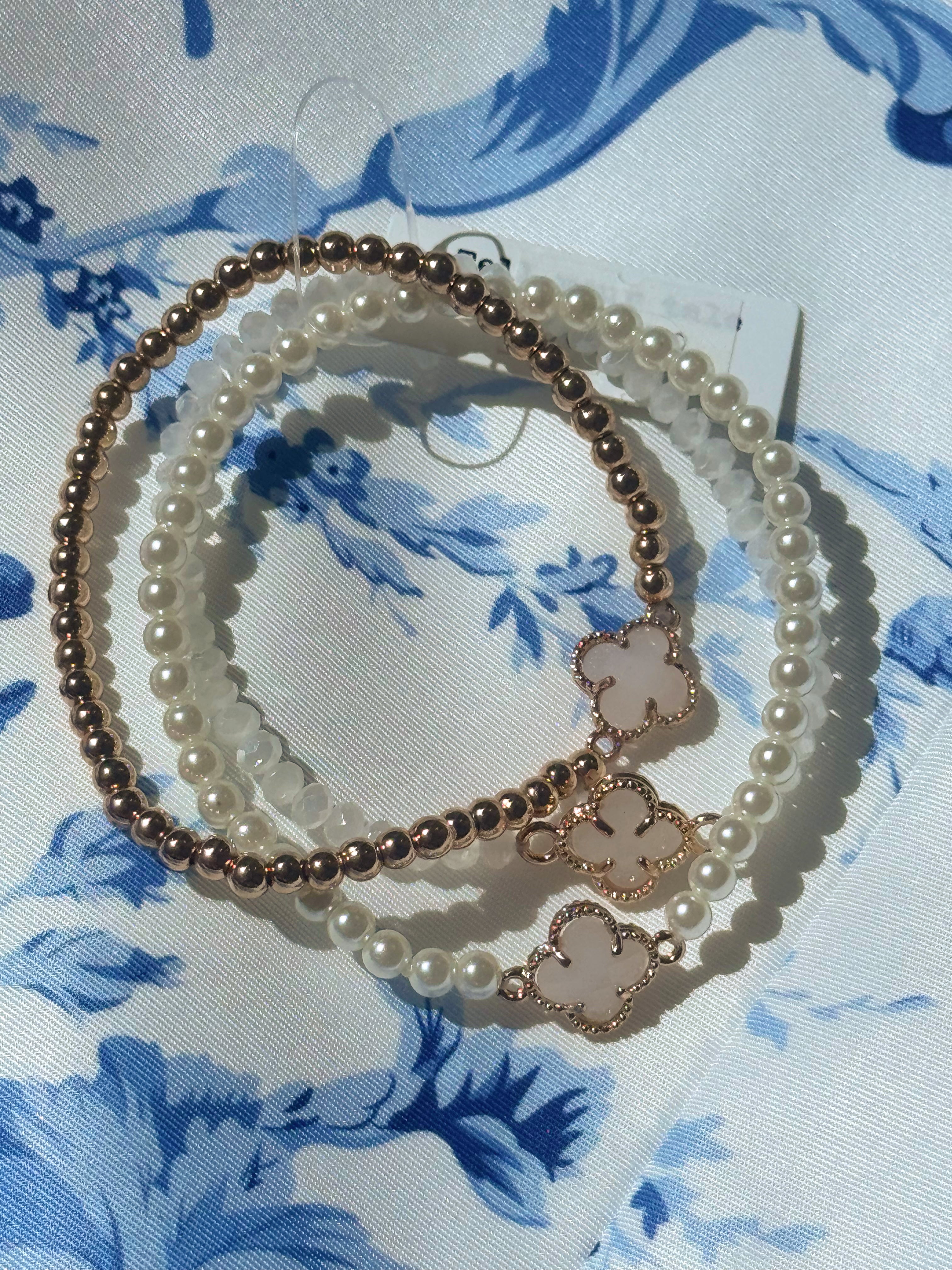 Pearl and Gold Stack