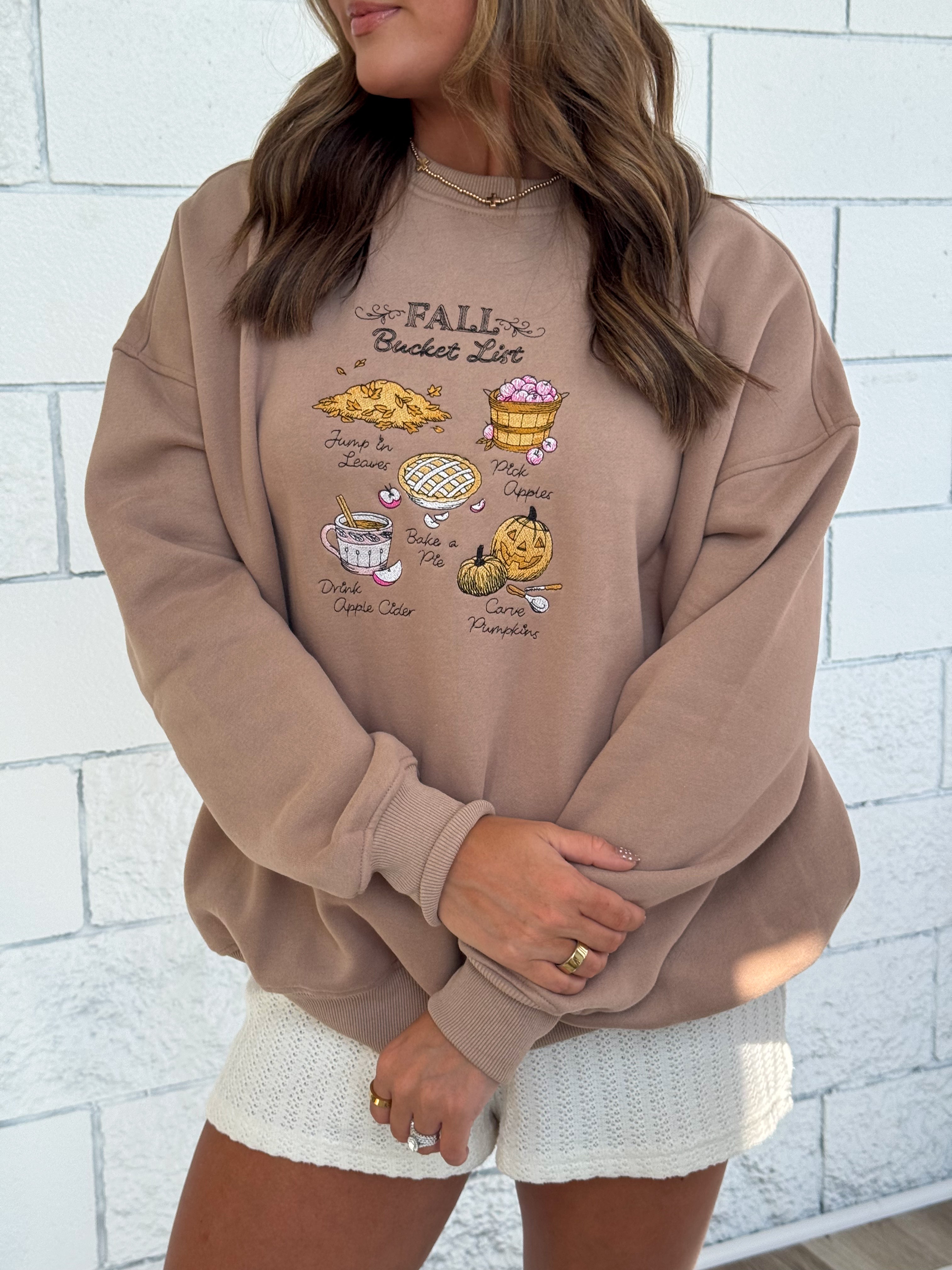 Fall Bucket List Sweatshirt