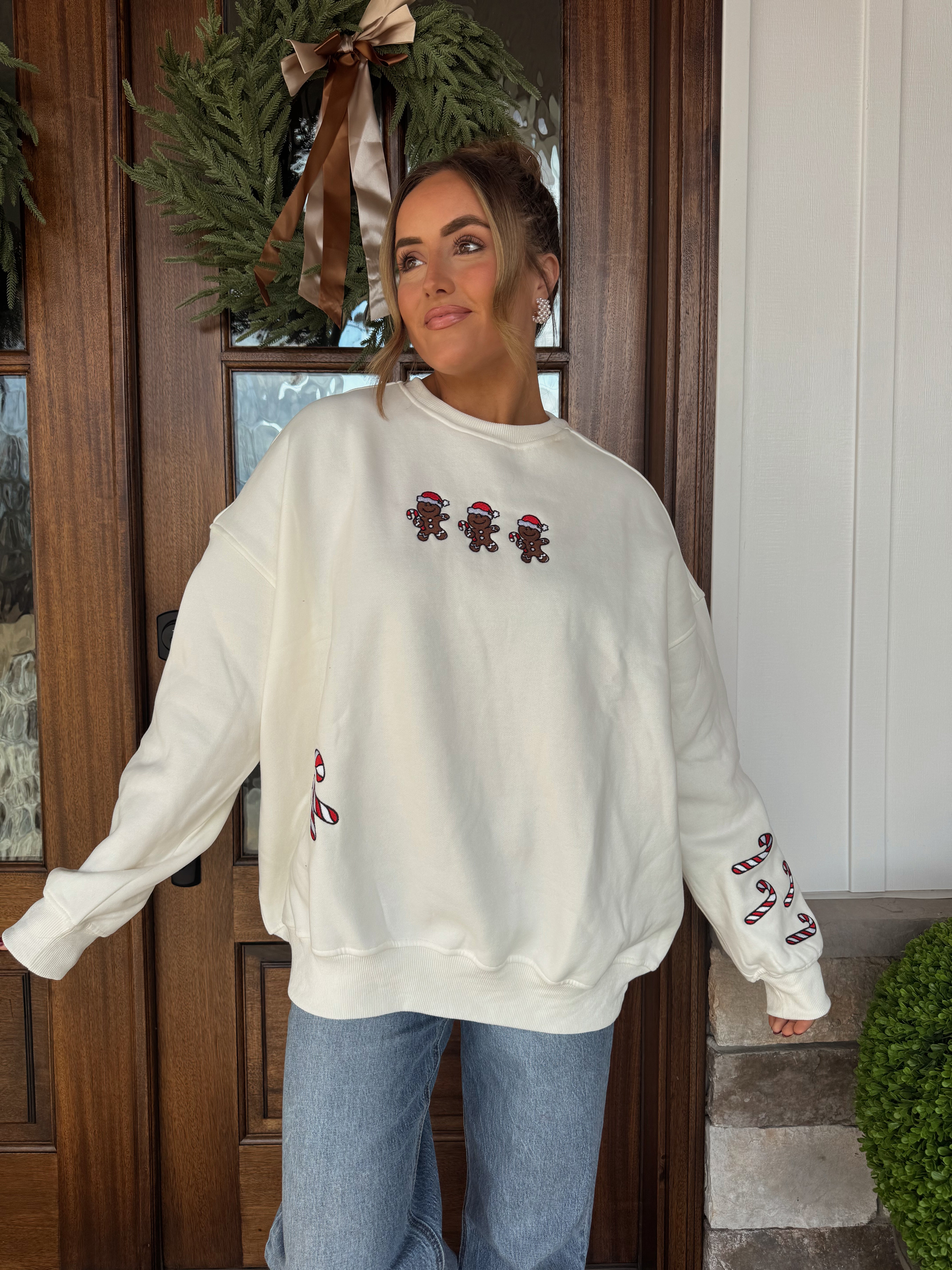 Gingerbread Recipe Sweatshirt