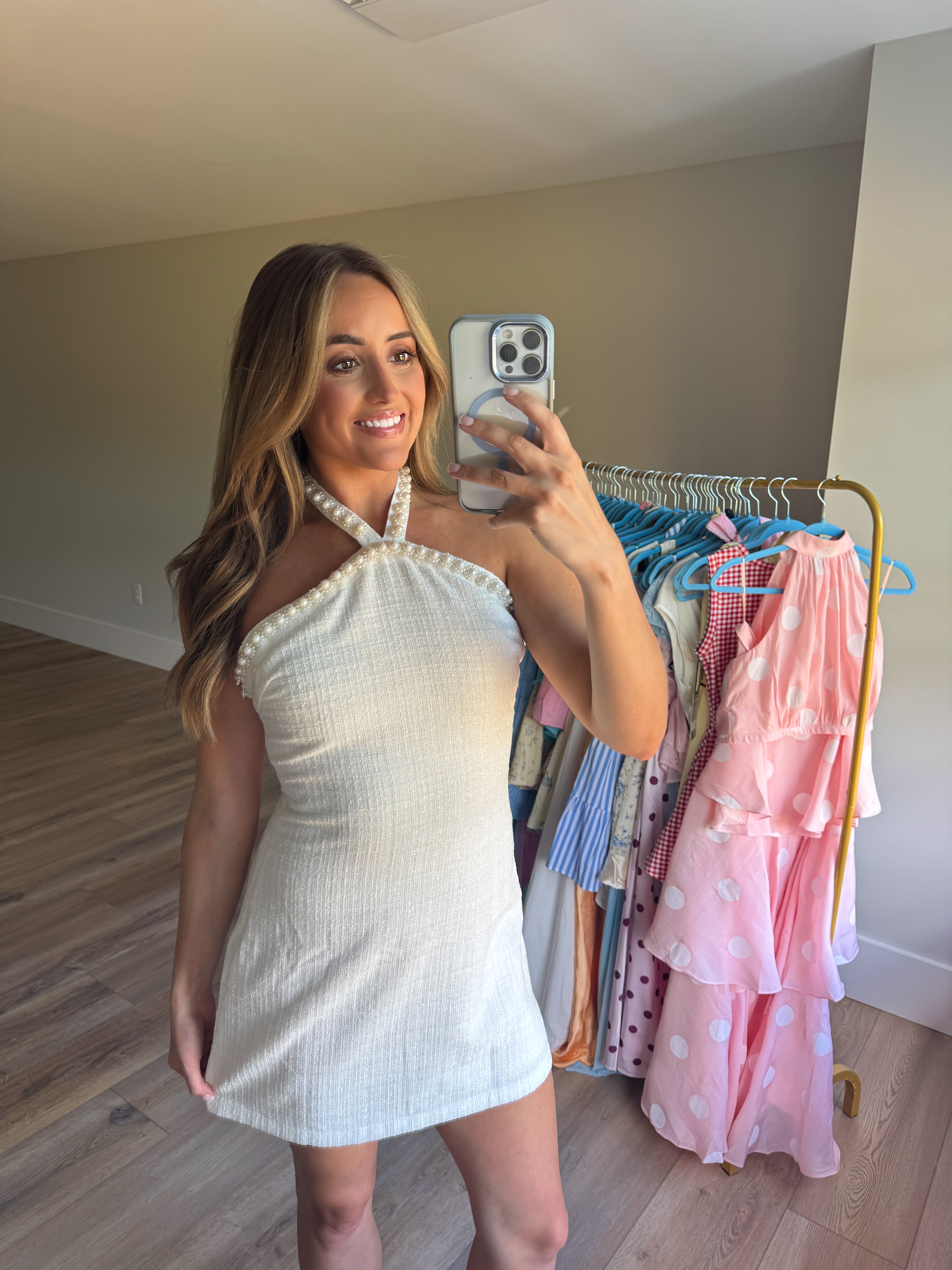 The Classy Lady Halter Dress