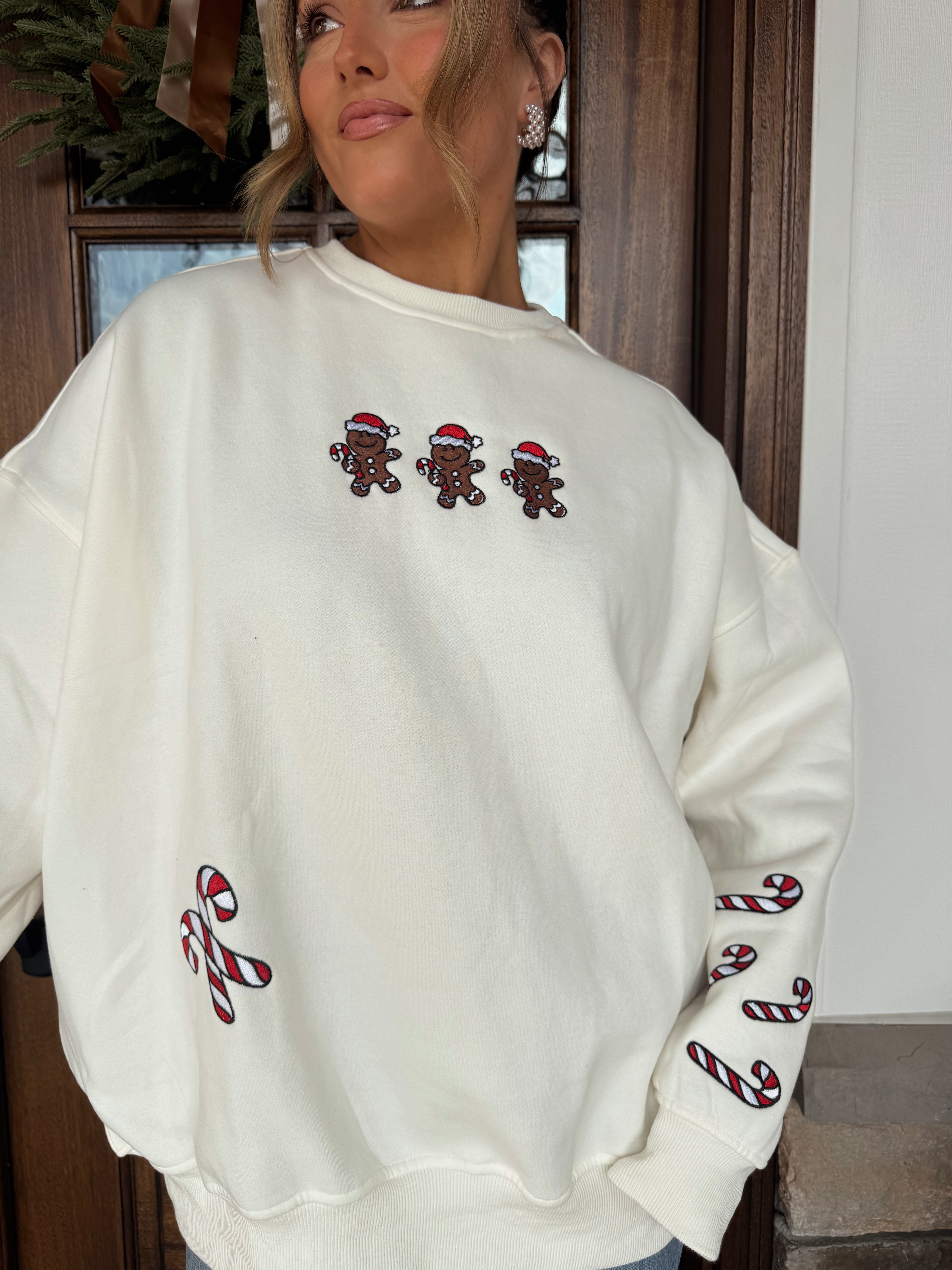 Gingerbread Recipe Sweatshirt