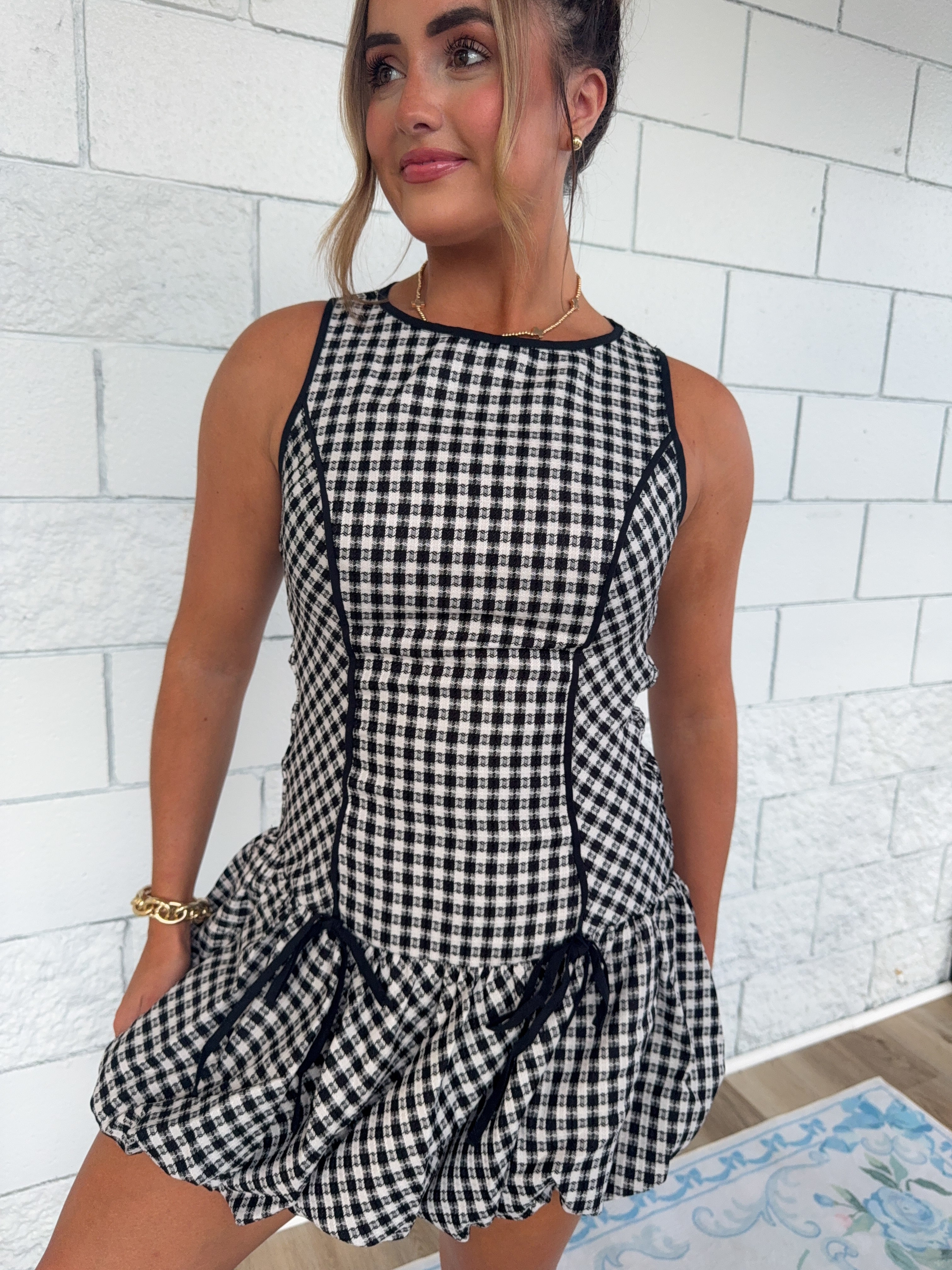 Gingham Belle Dress