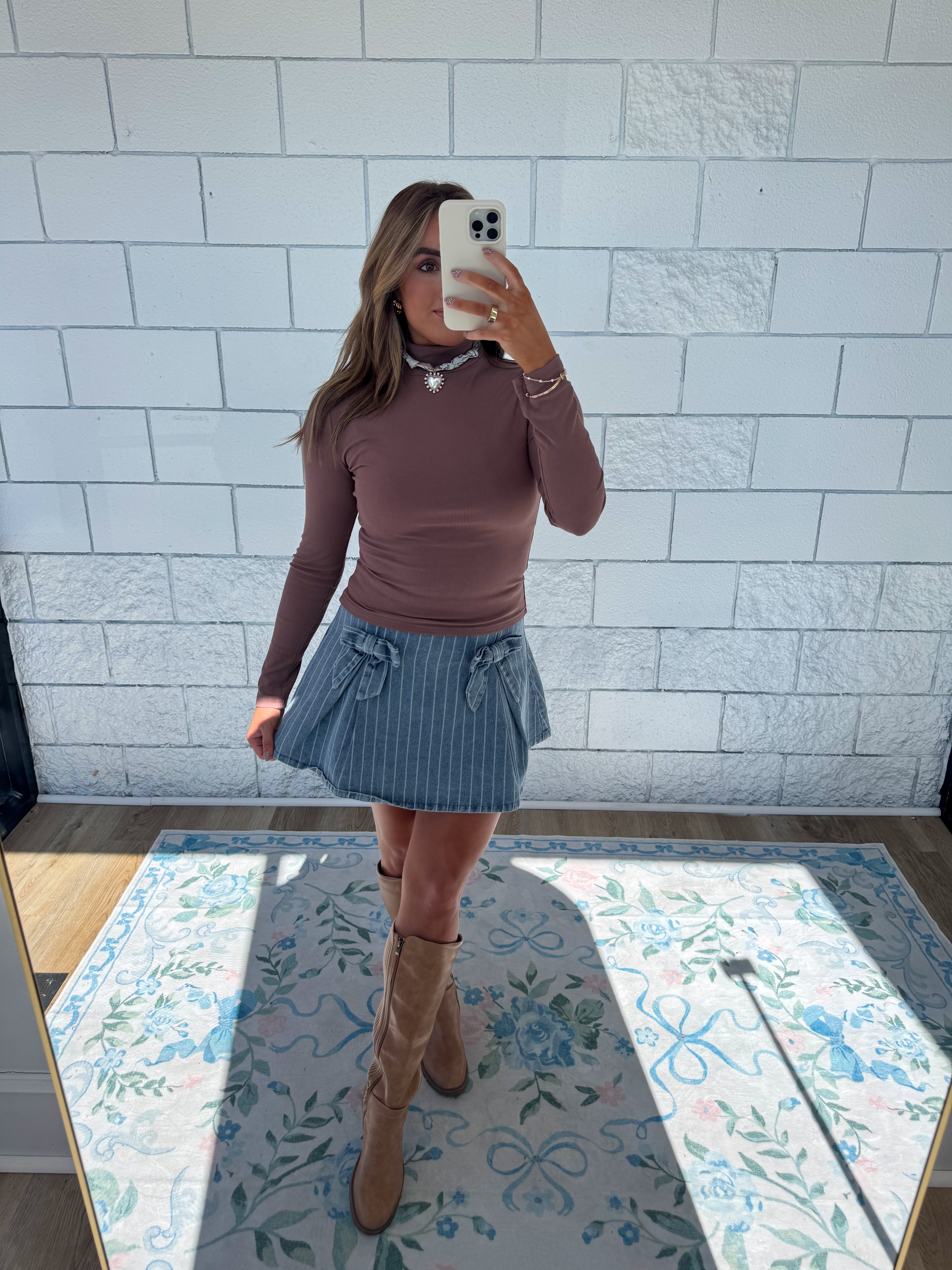 Pumpkin Butter Top - Brown