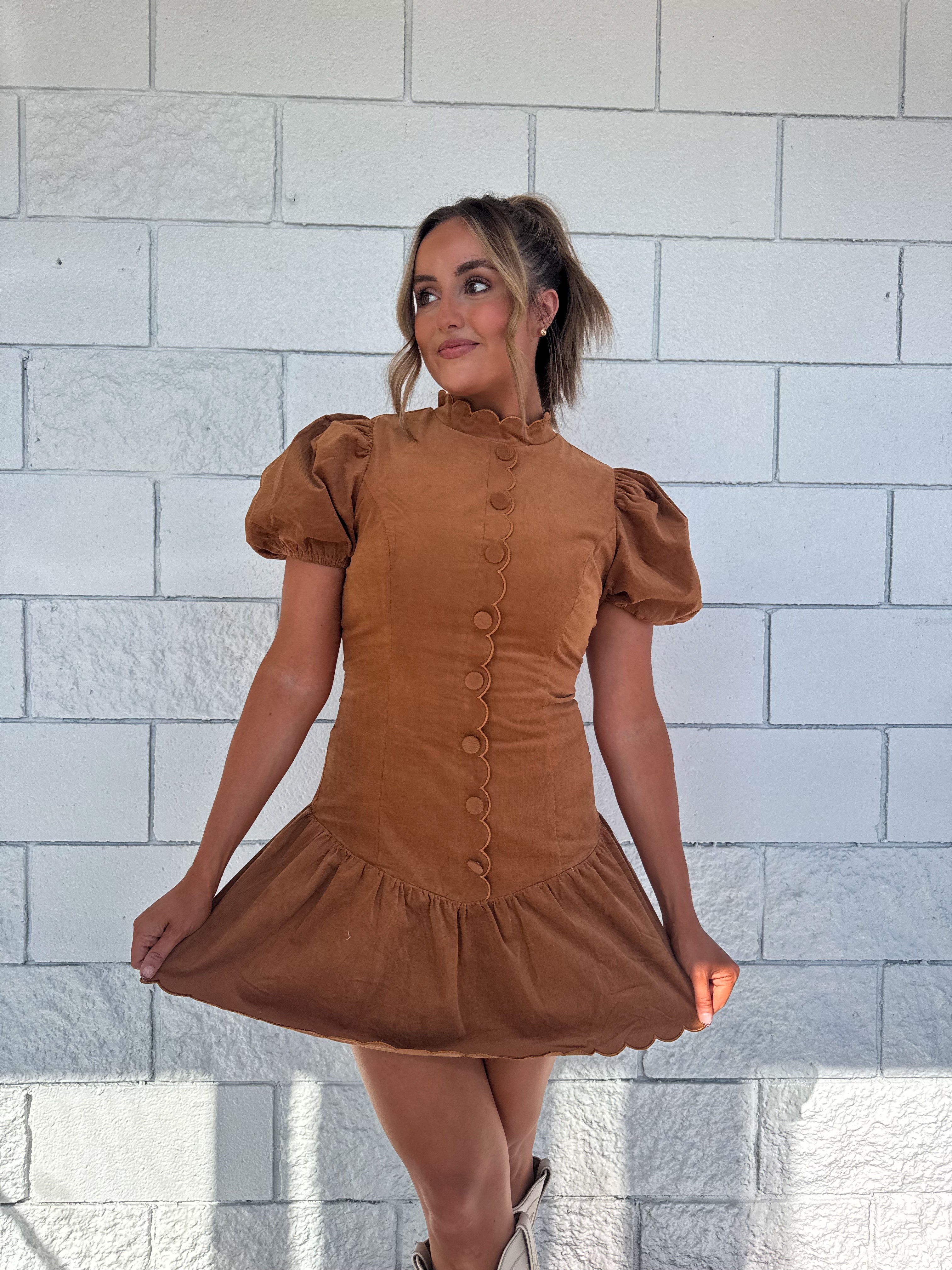 Copper Belle Dress