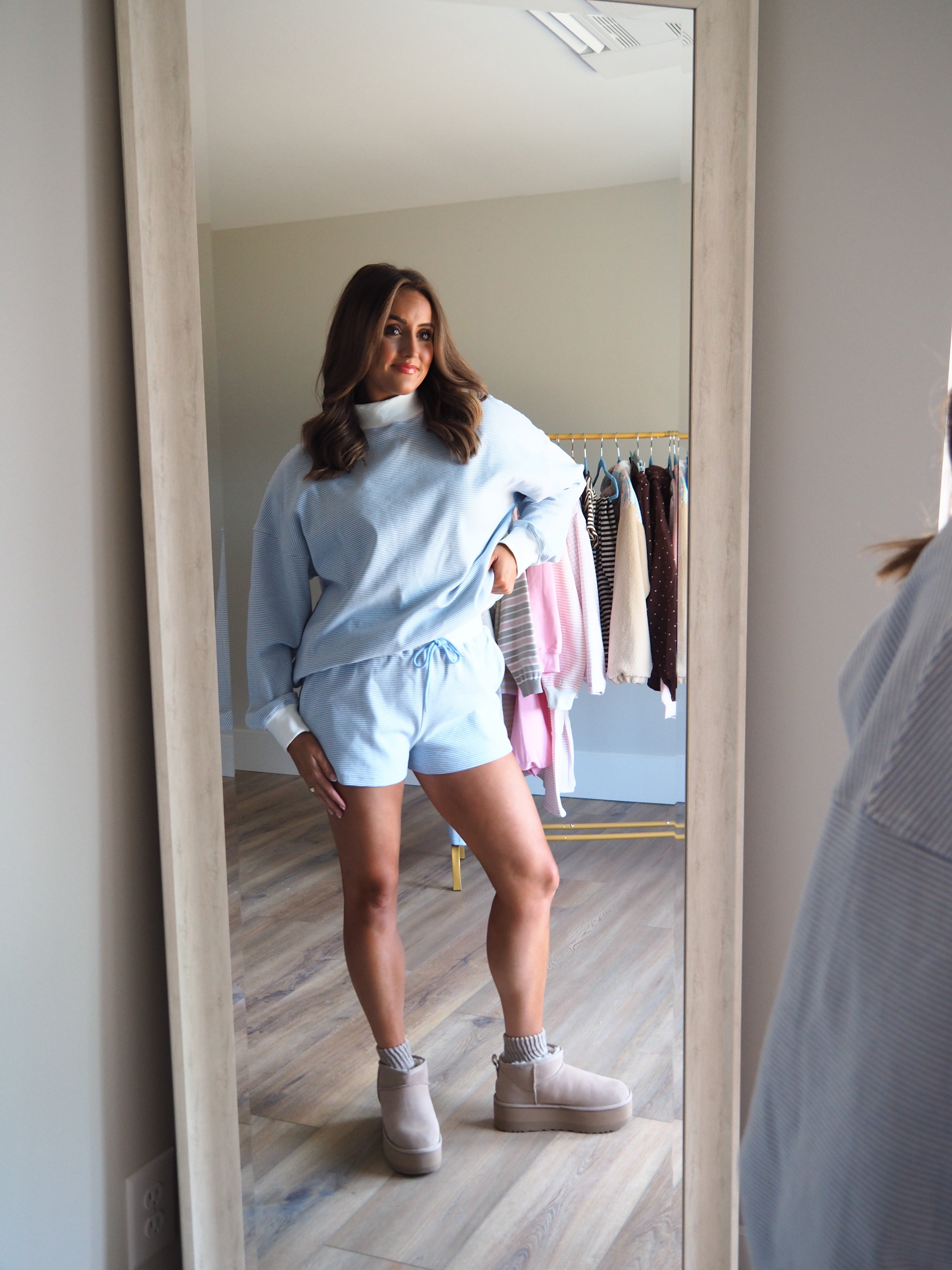 Blue Skies Stripe Set