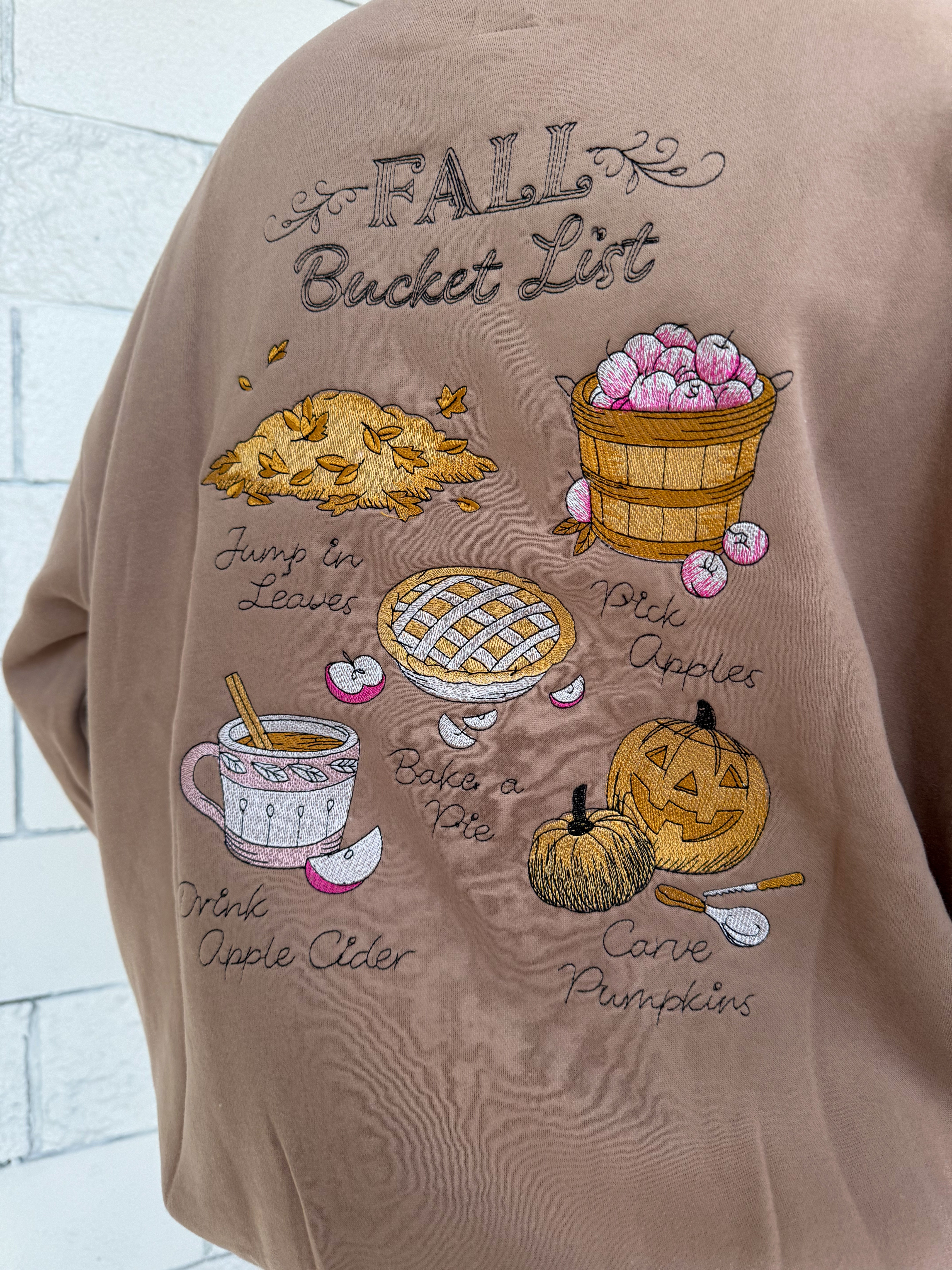 Fall Bucket List Sweatshirt