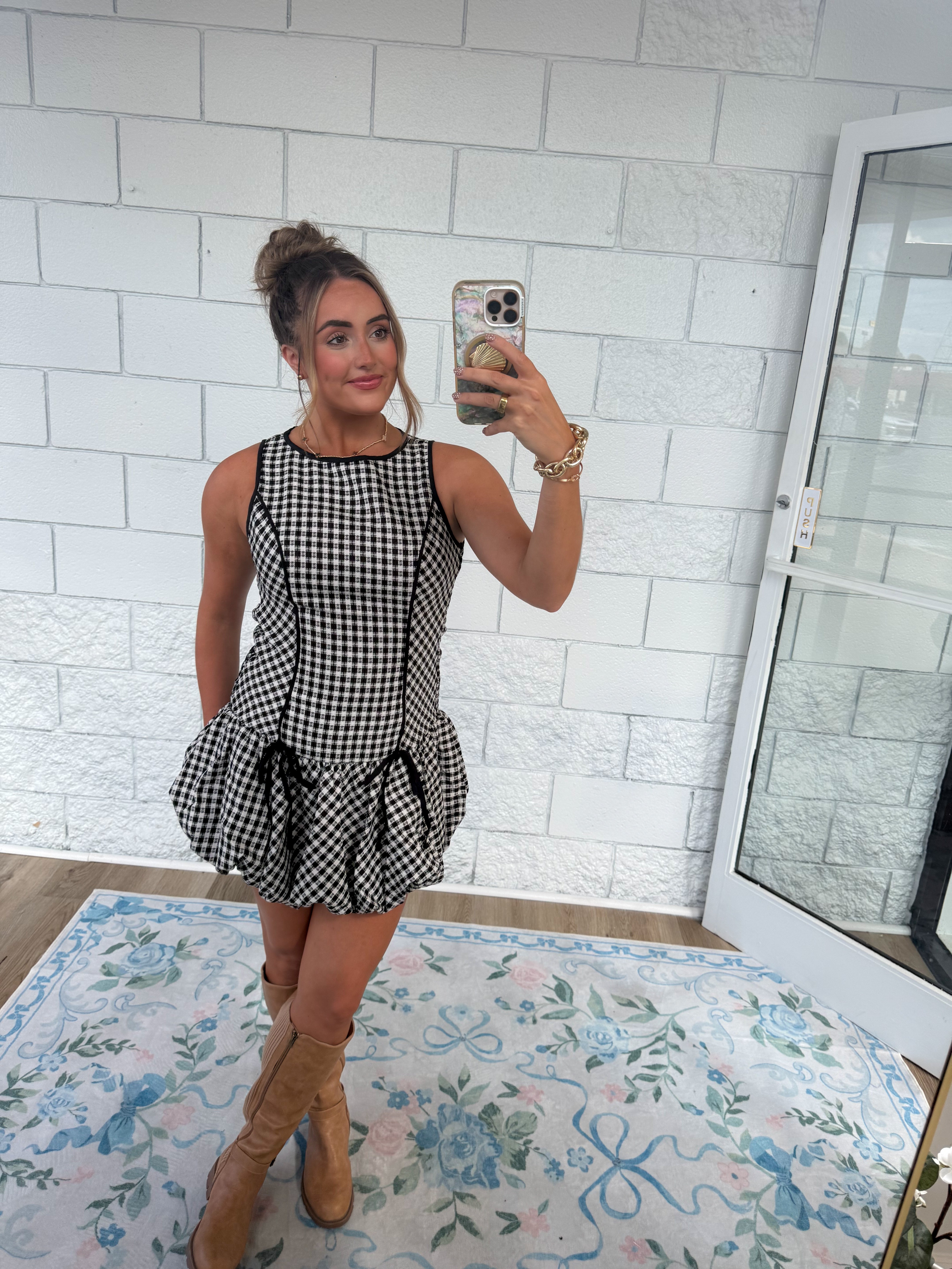 Gingham Belle Dress