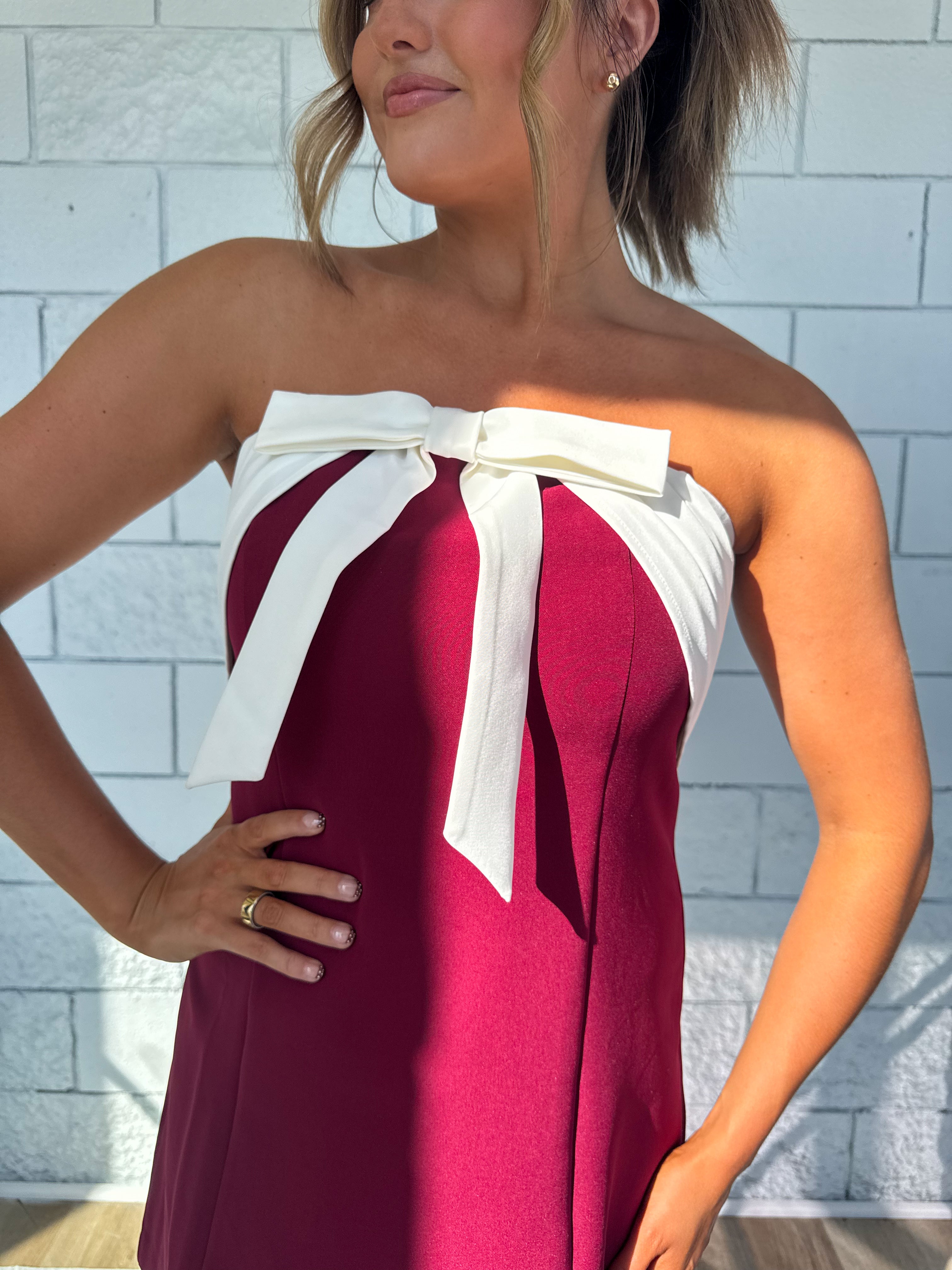 Wine Down Dress