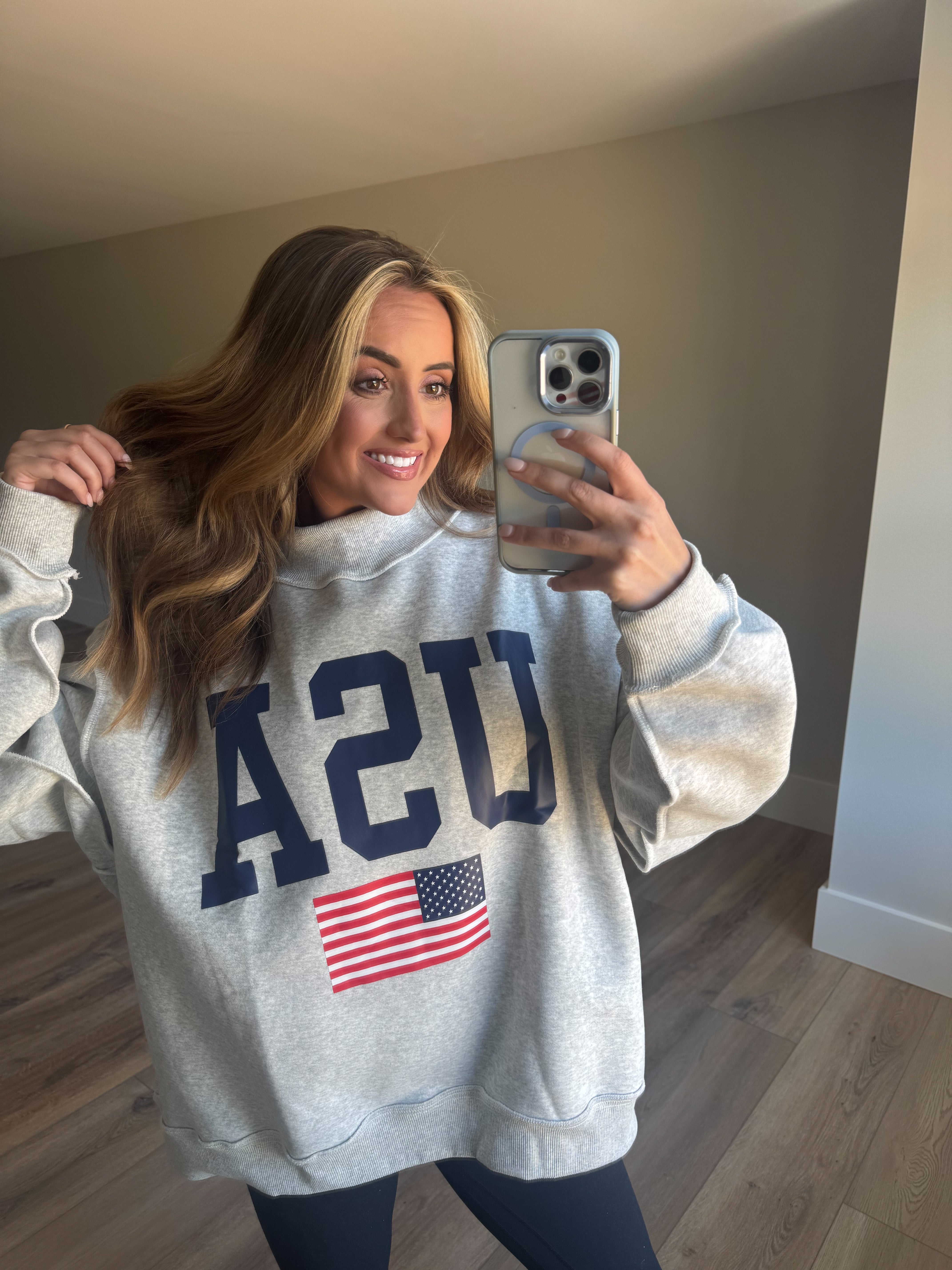 USA / America Reversible Mockneck (Restock)
