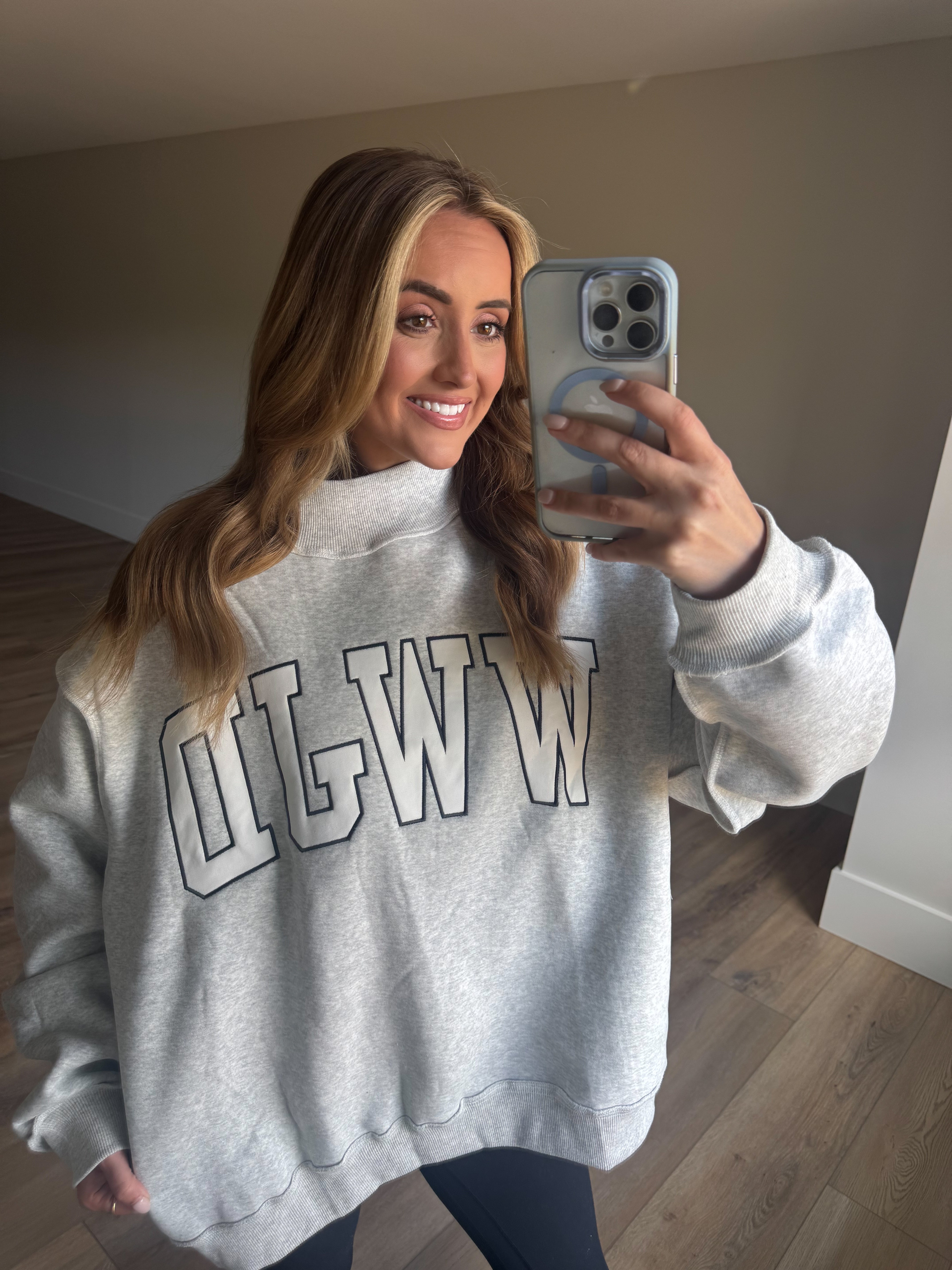 WWJD Embroidered Camouflage Mockneck