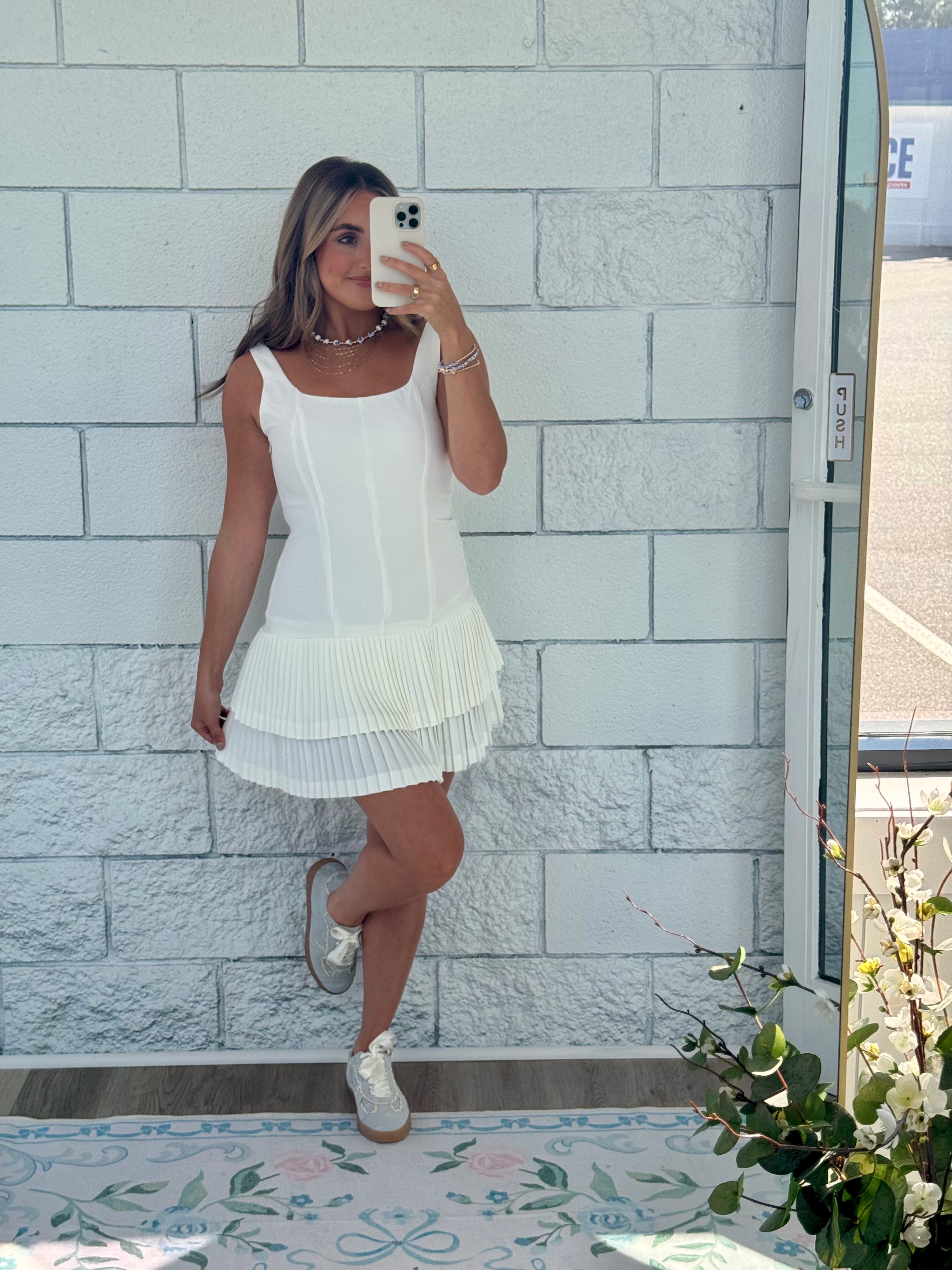 Made For Saturdays Dress - White