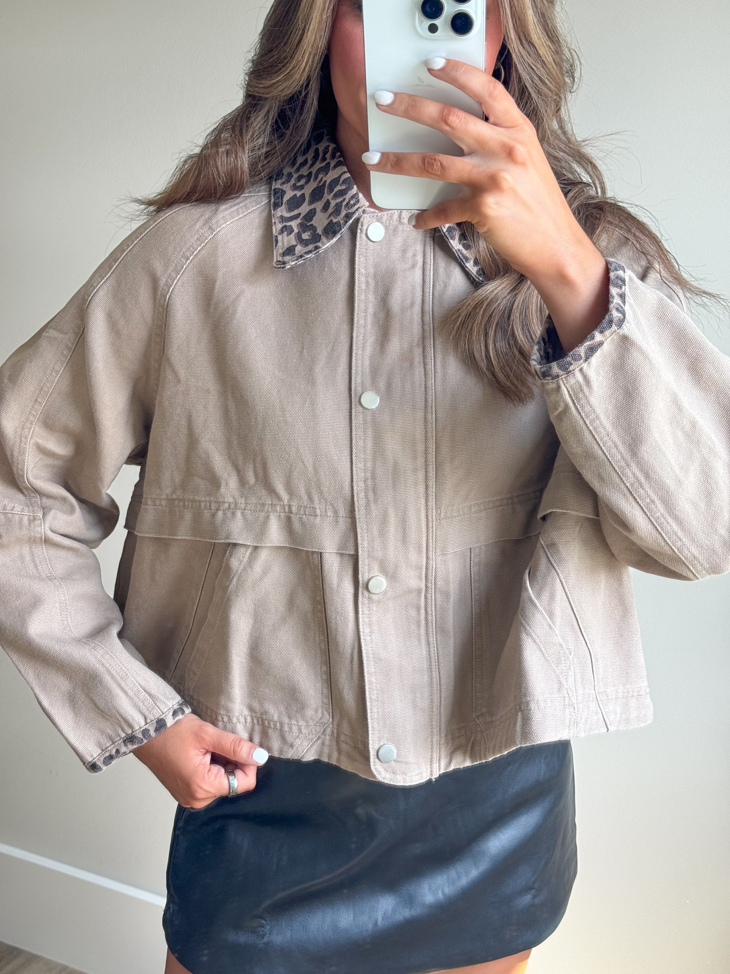 The Leopard Muse Jacket