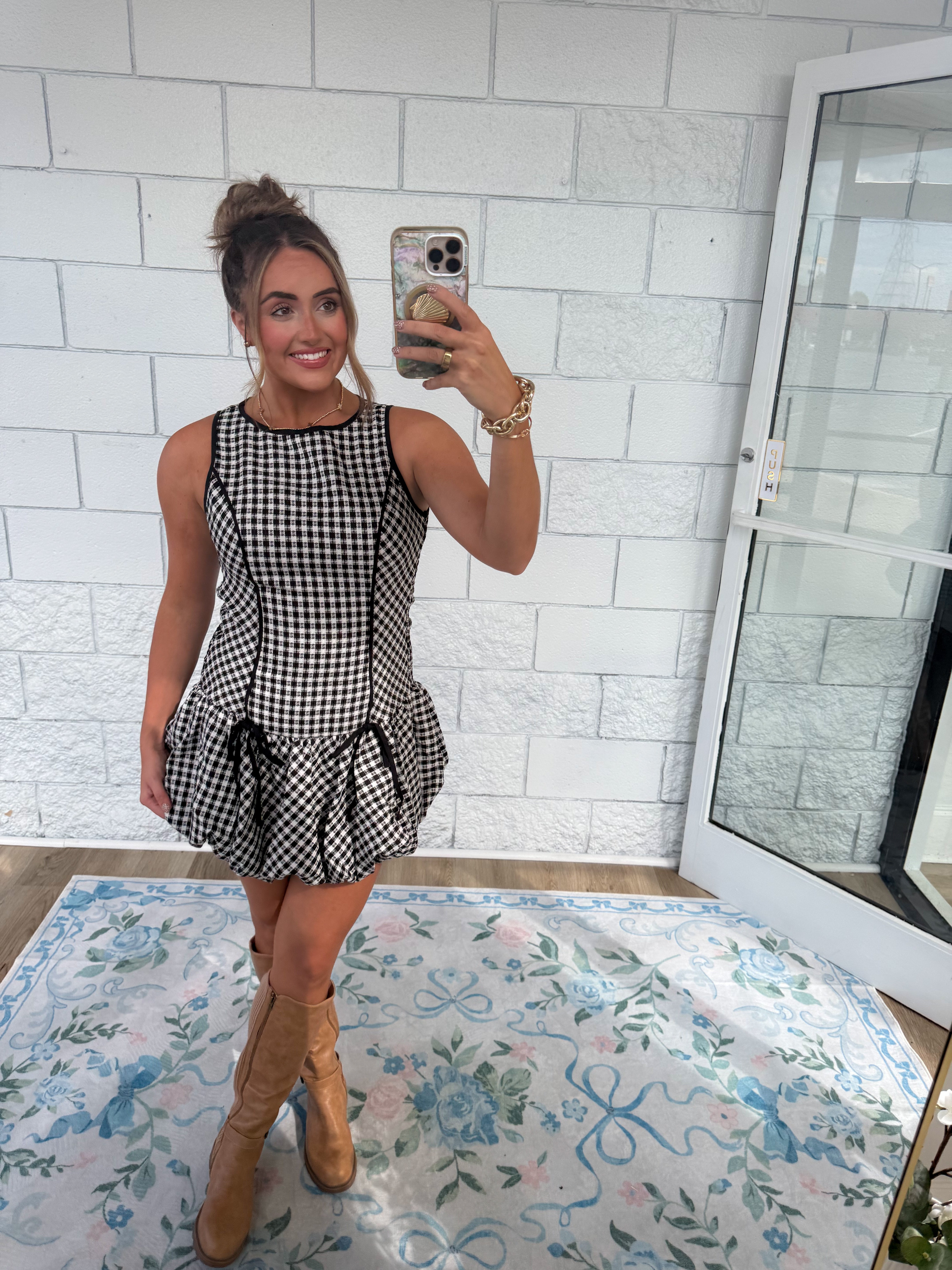 Gingham Belle Dress