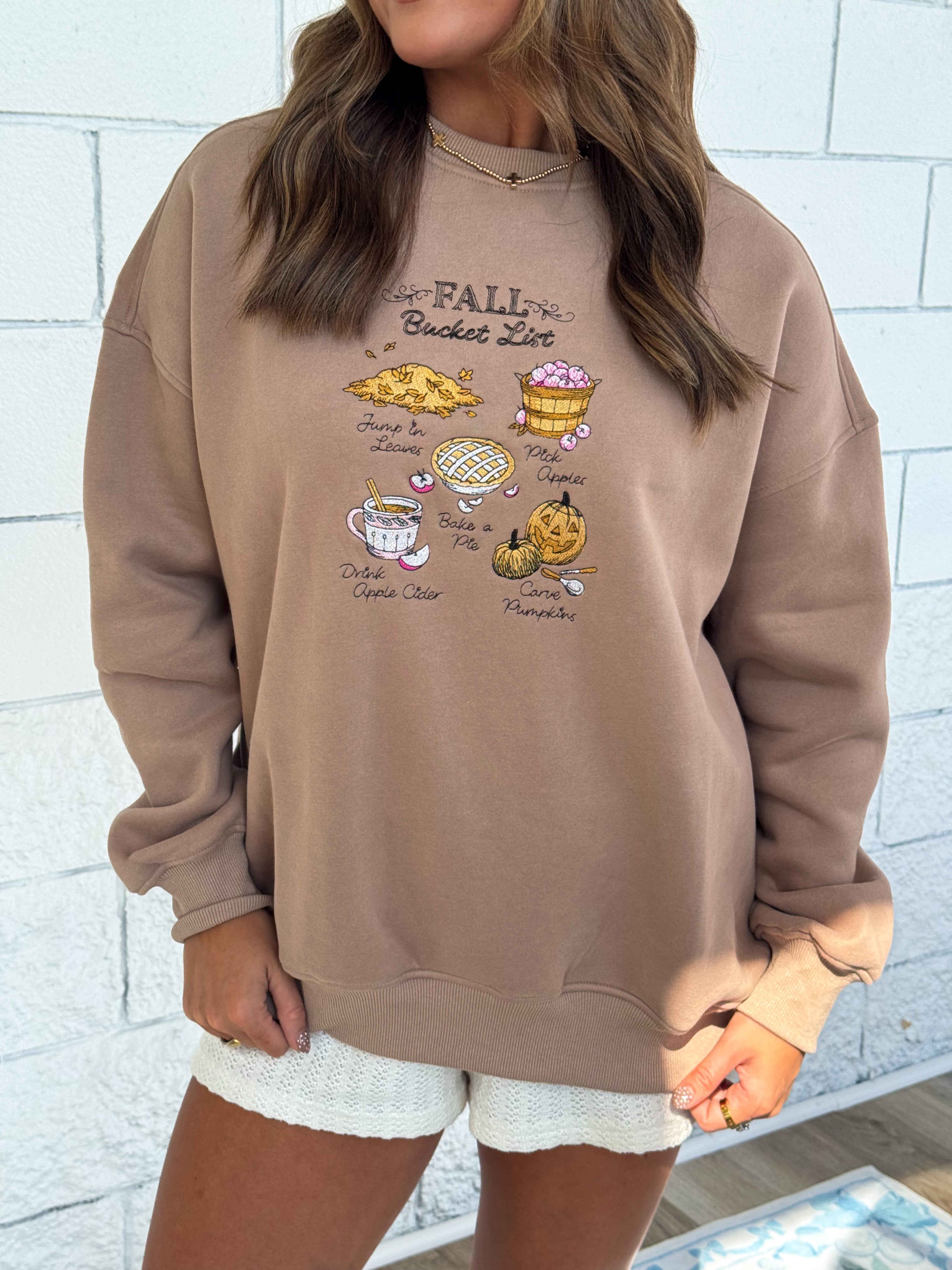 Fall Bucket List Sweatshirt
