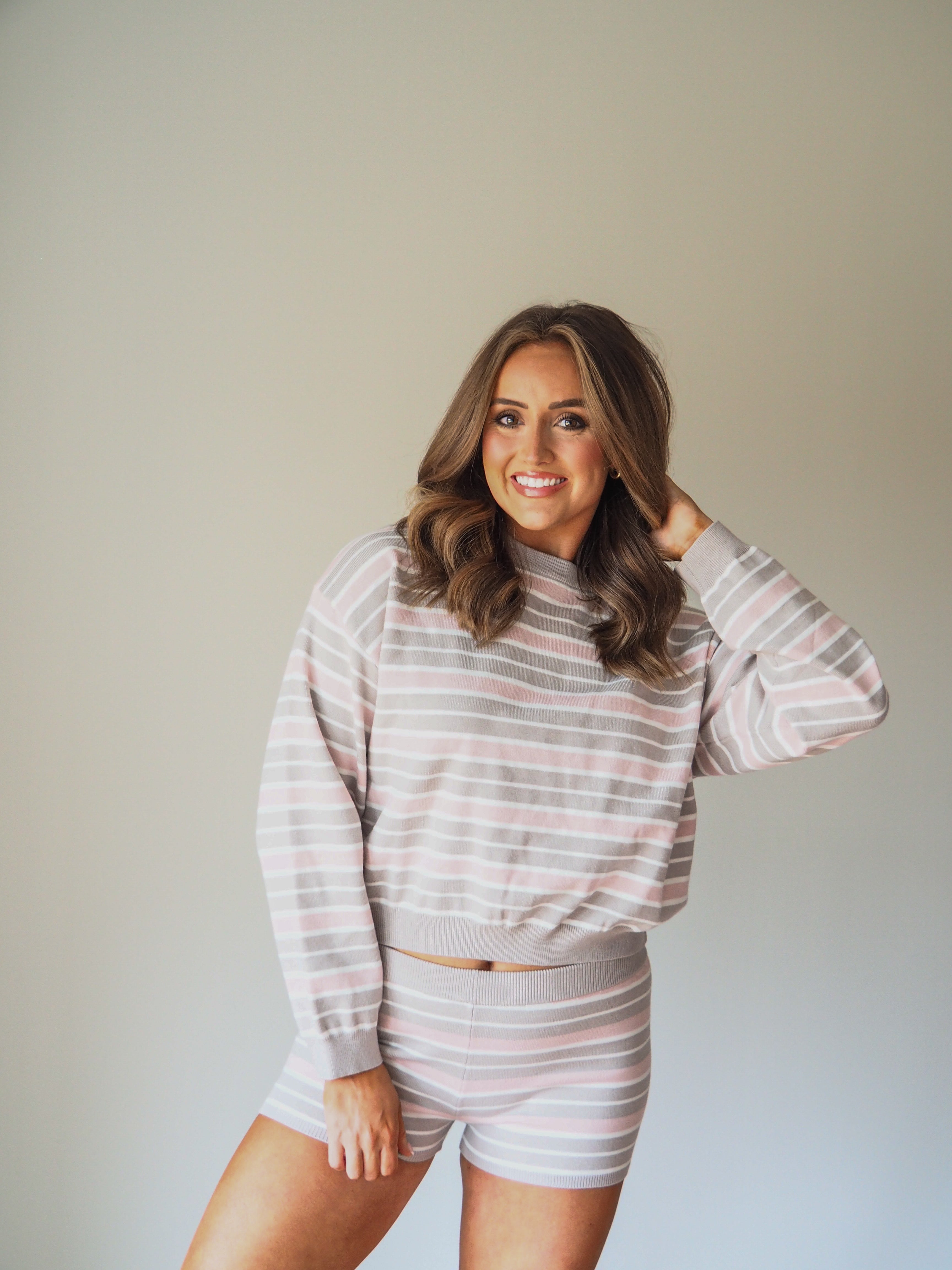 The Blush Knit Set