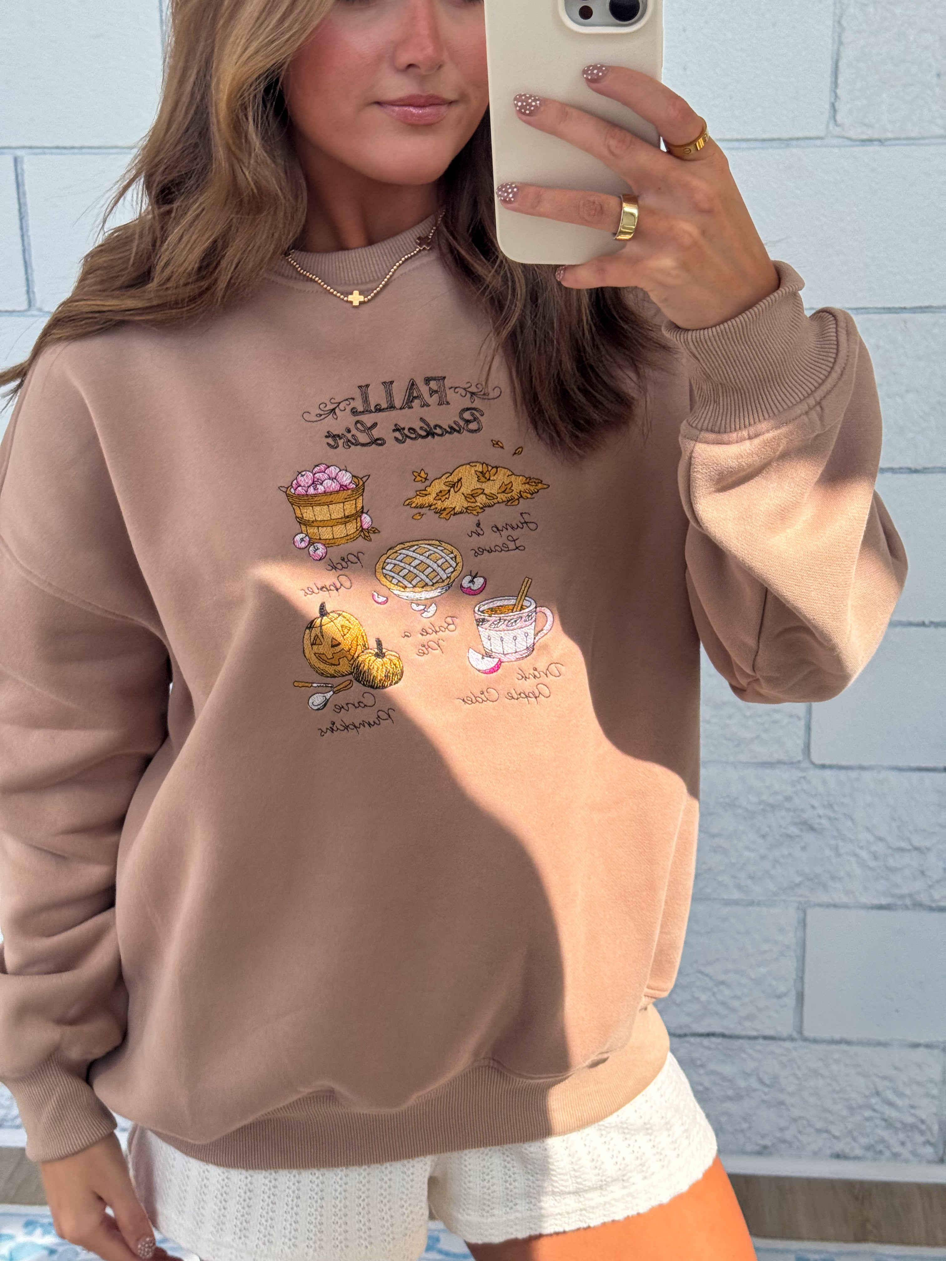 Fall Bucket List Sweatshirt