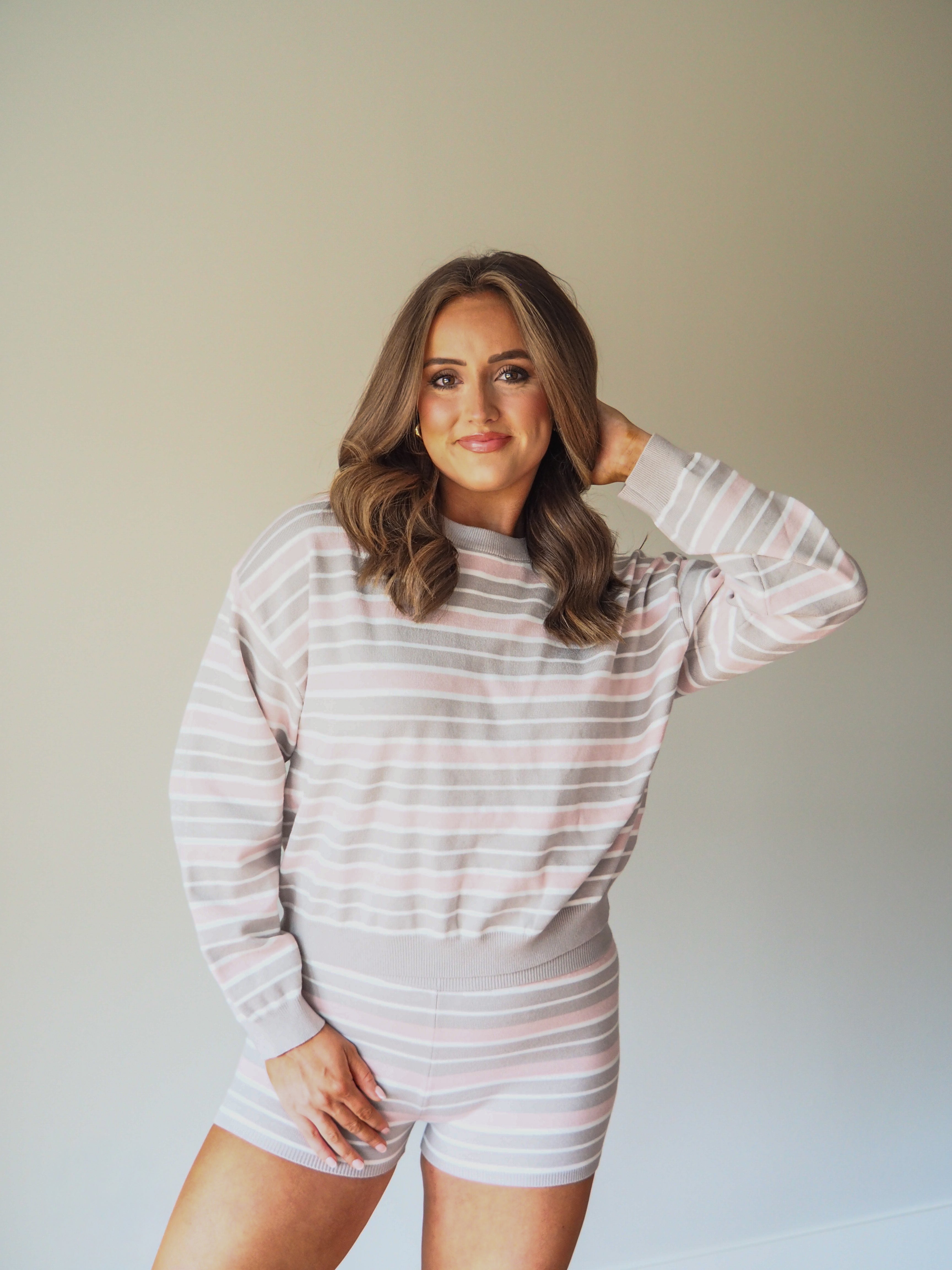 The Blush Knit Set