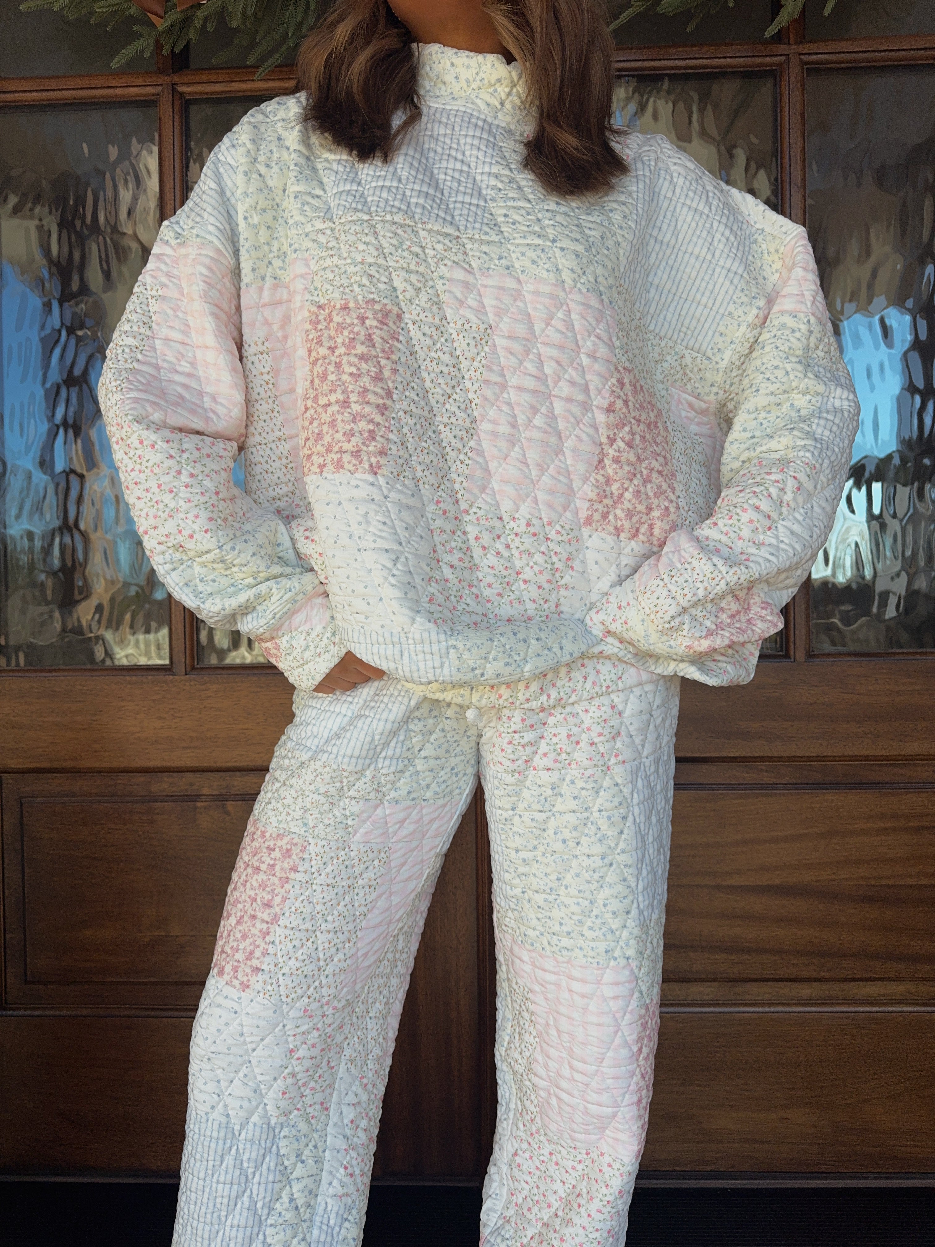 Cloud Quilt Mockneck (Pre-Order)