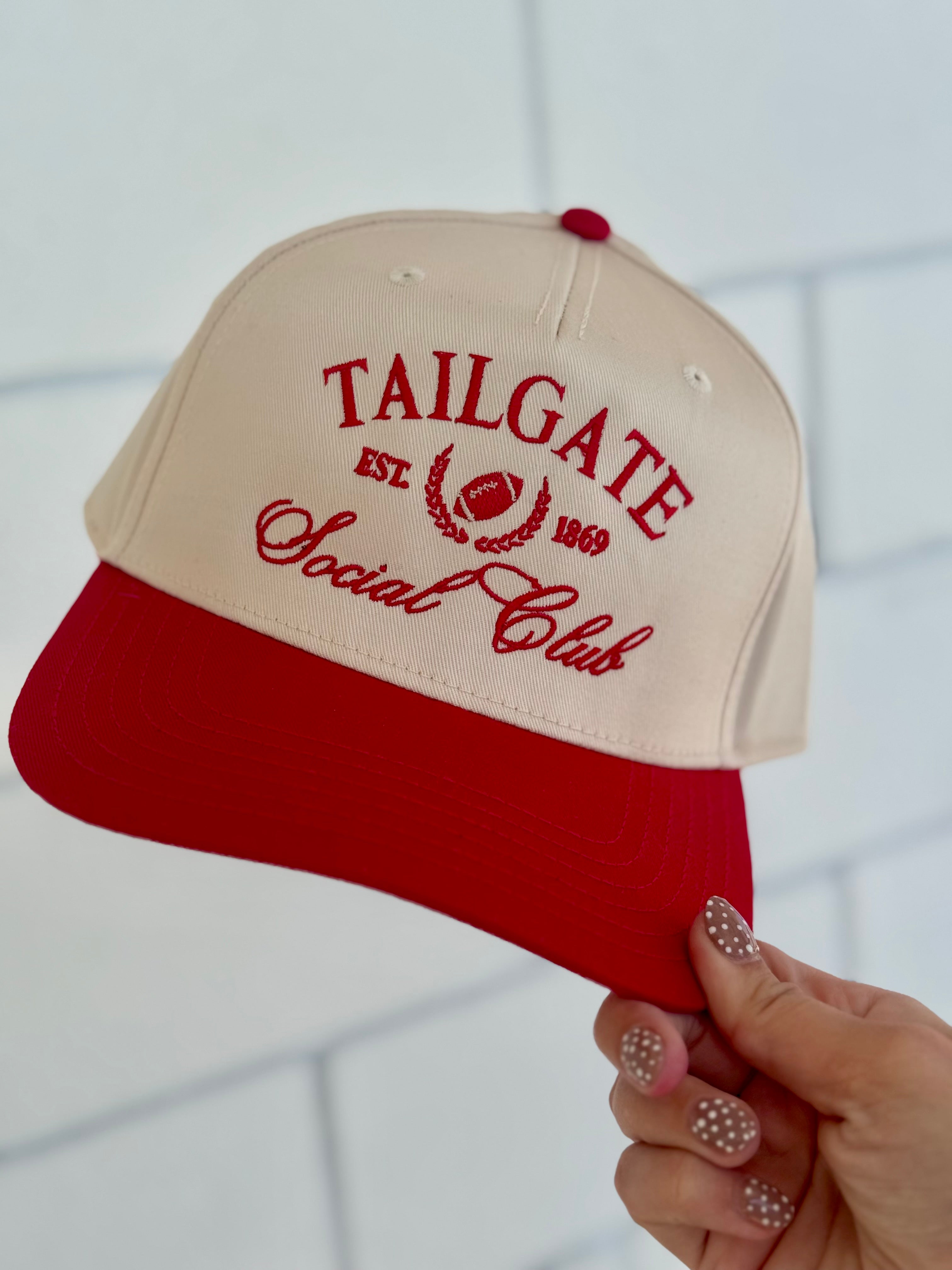 Tailgate Social Club Hat - Red