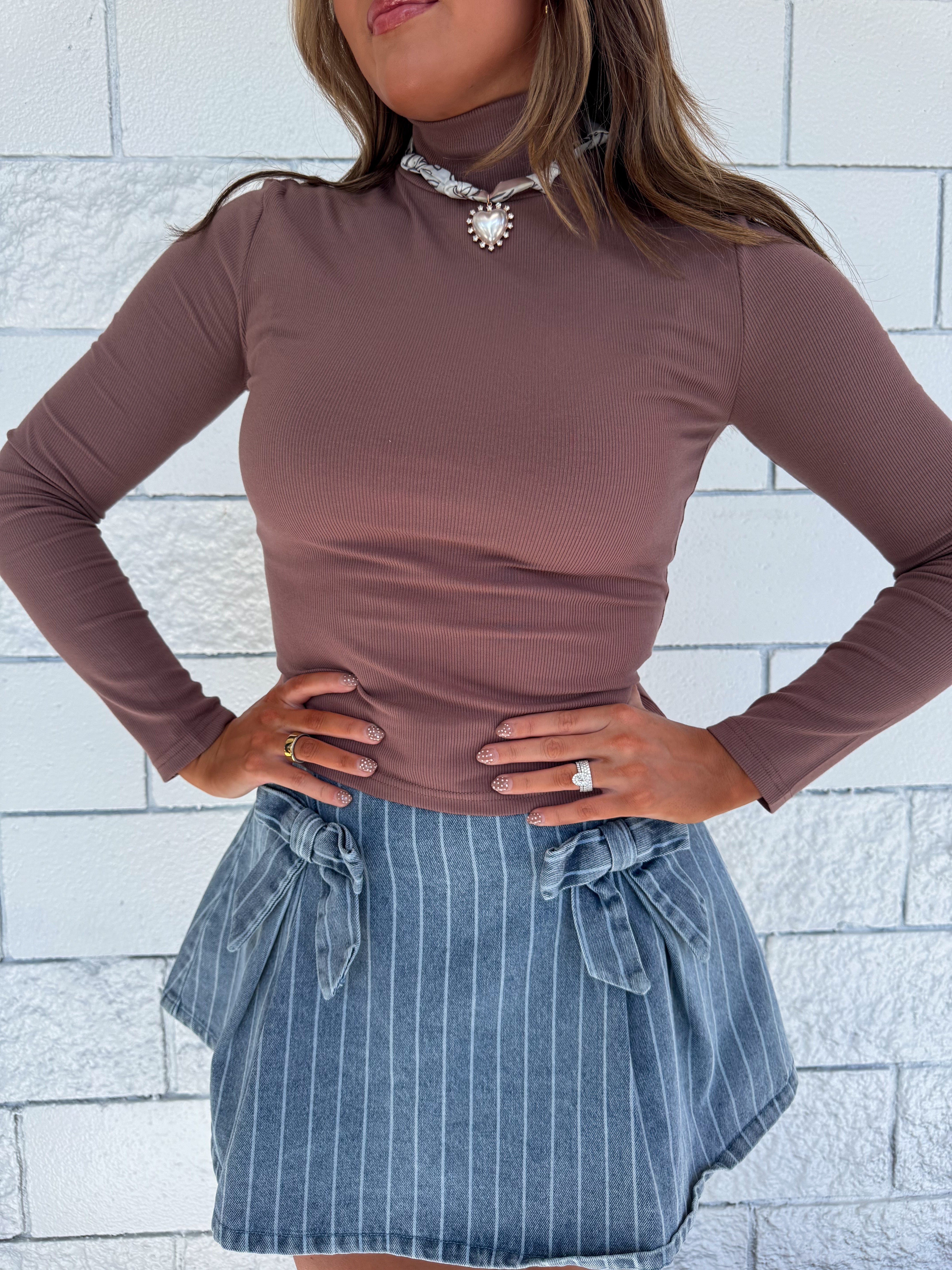 Pumpkin Butter Top - Brown