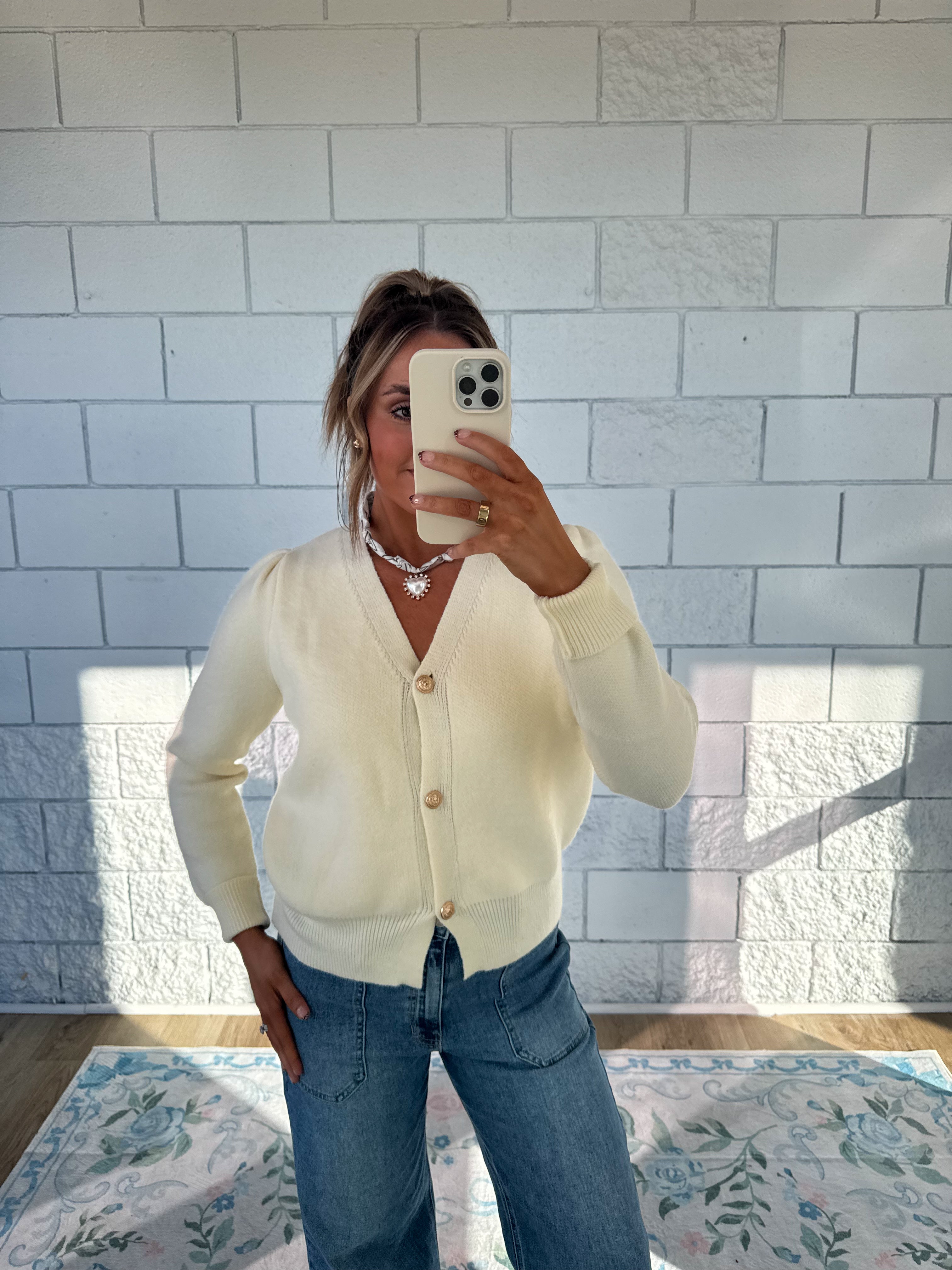 Morning Latte Cardigan