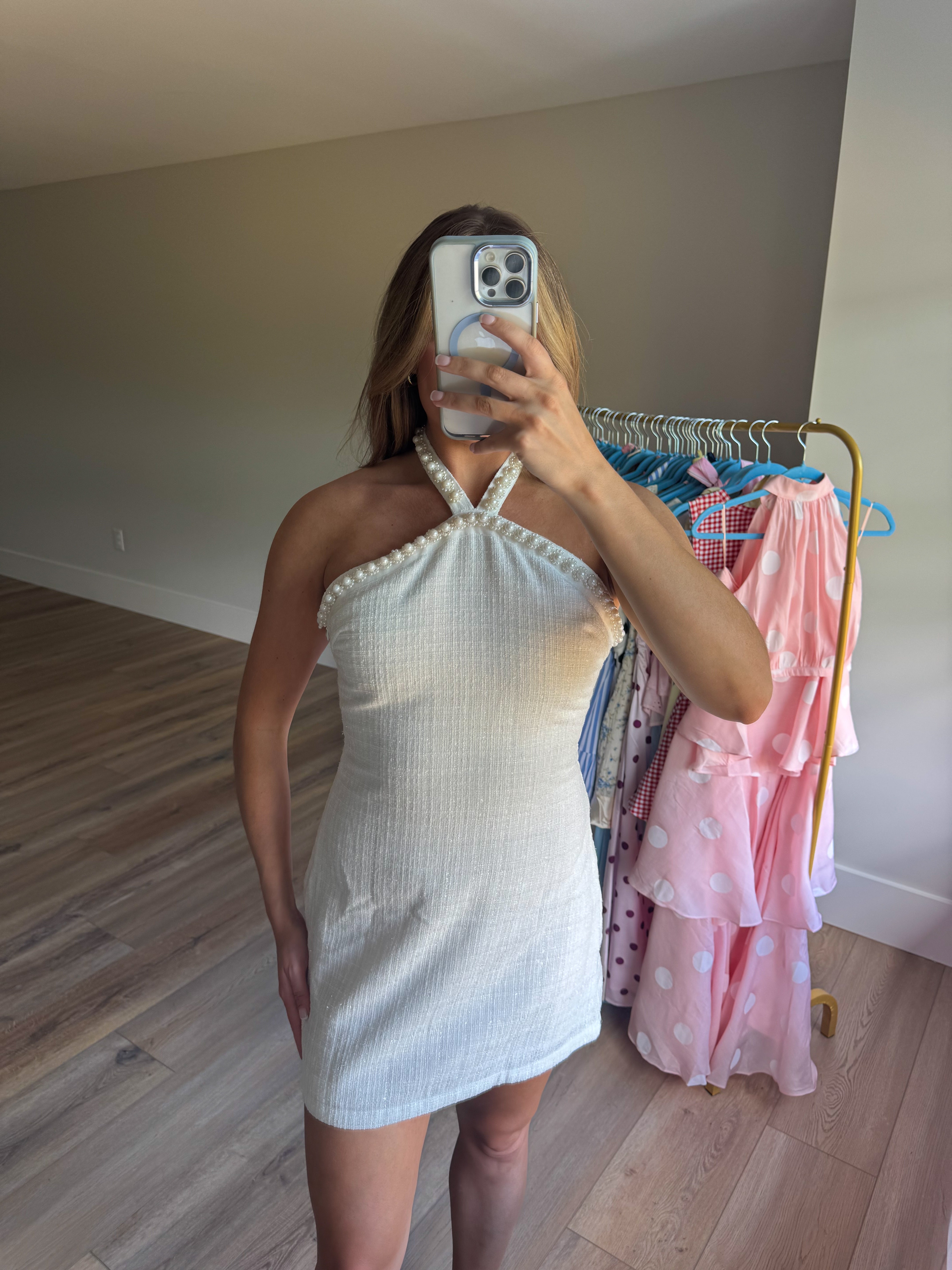 The Classy Lady Halter Dress