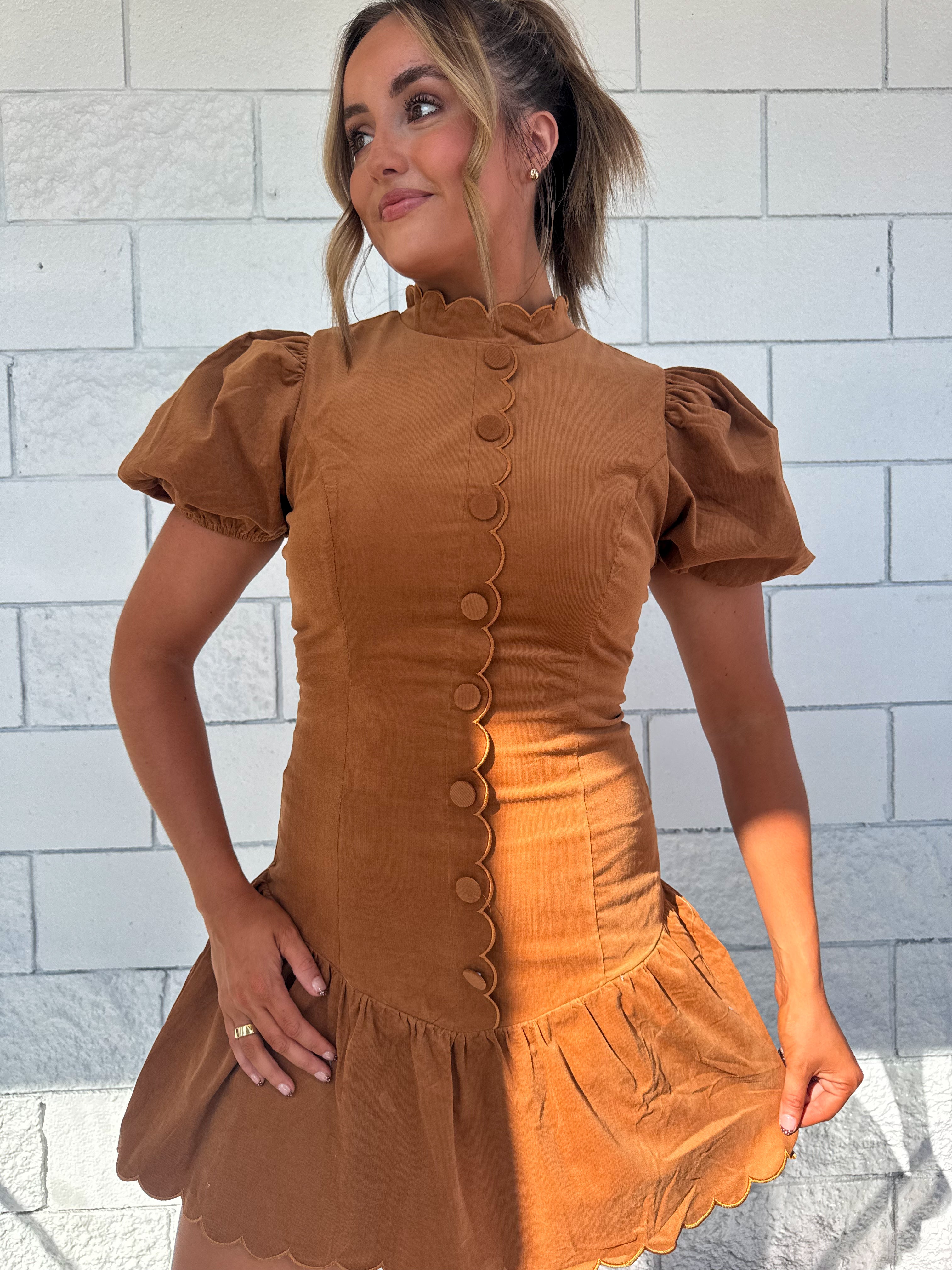 Copper Belle Dress