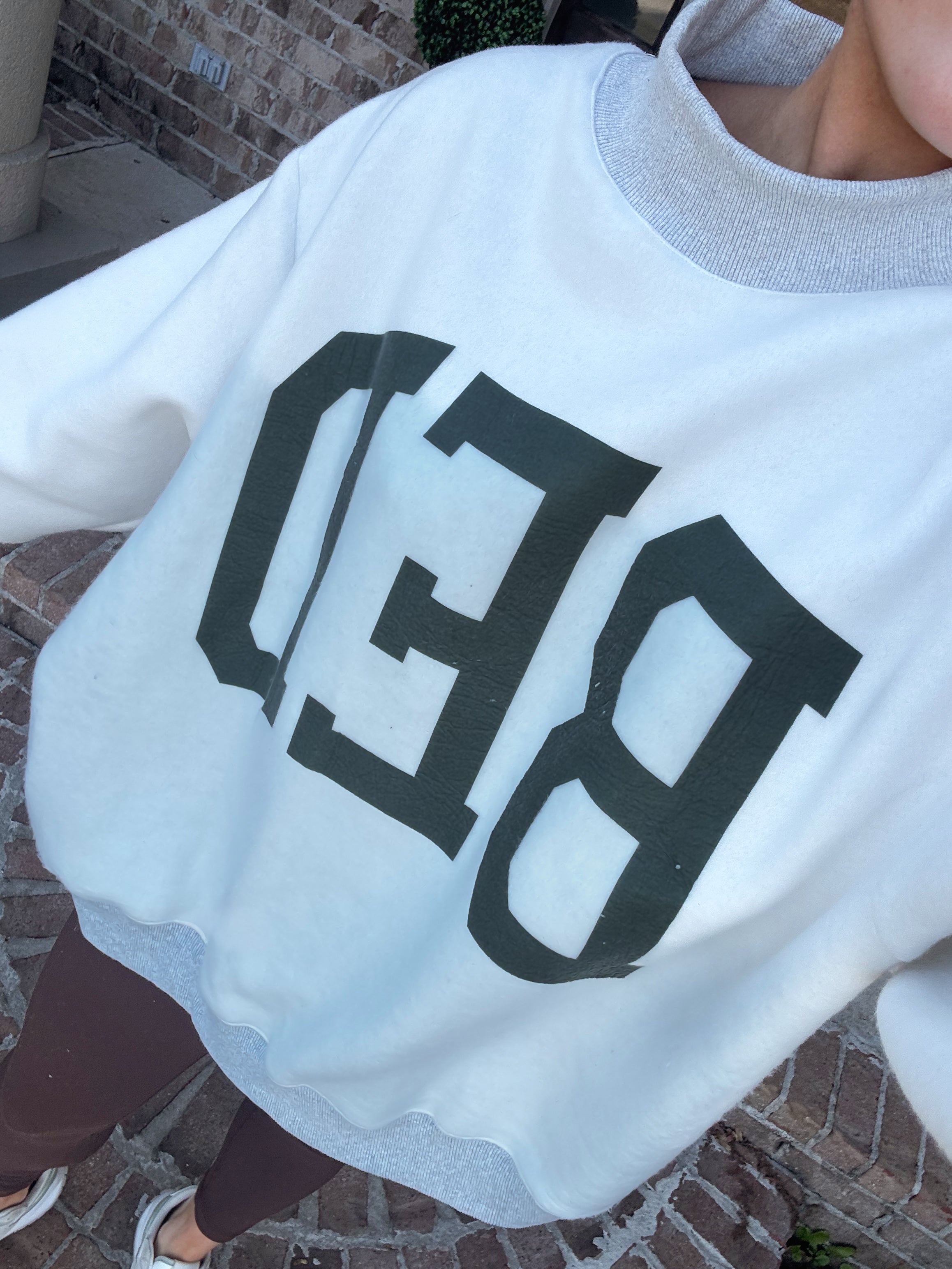 Gym & Bed Reversible Mockneck Sweatshirt