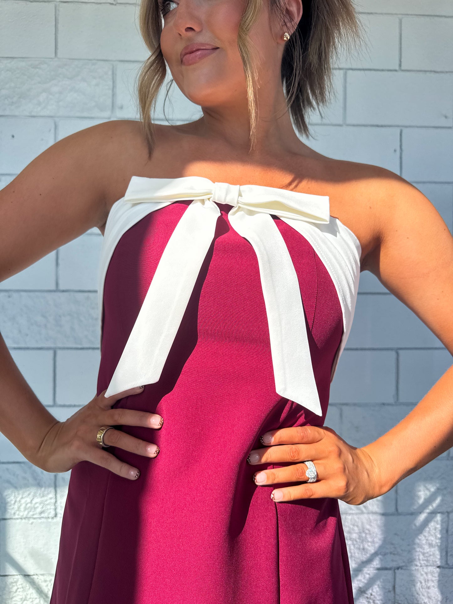 Wine Down Dress