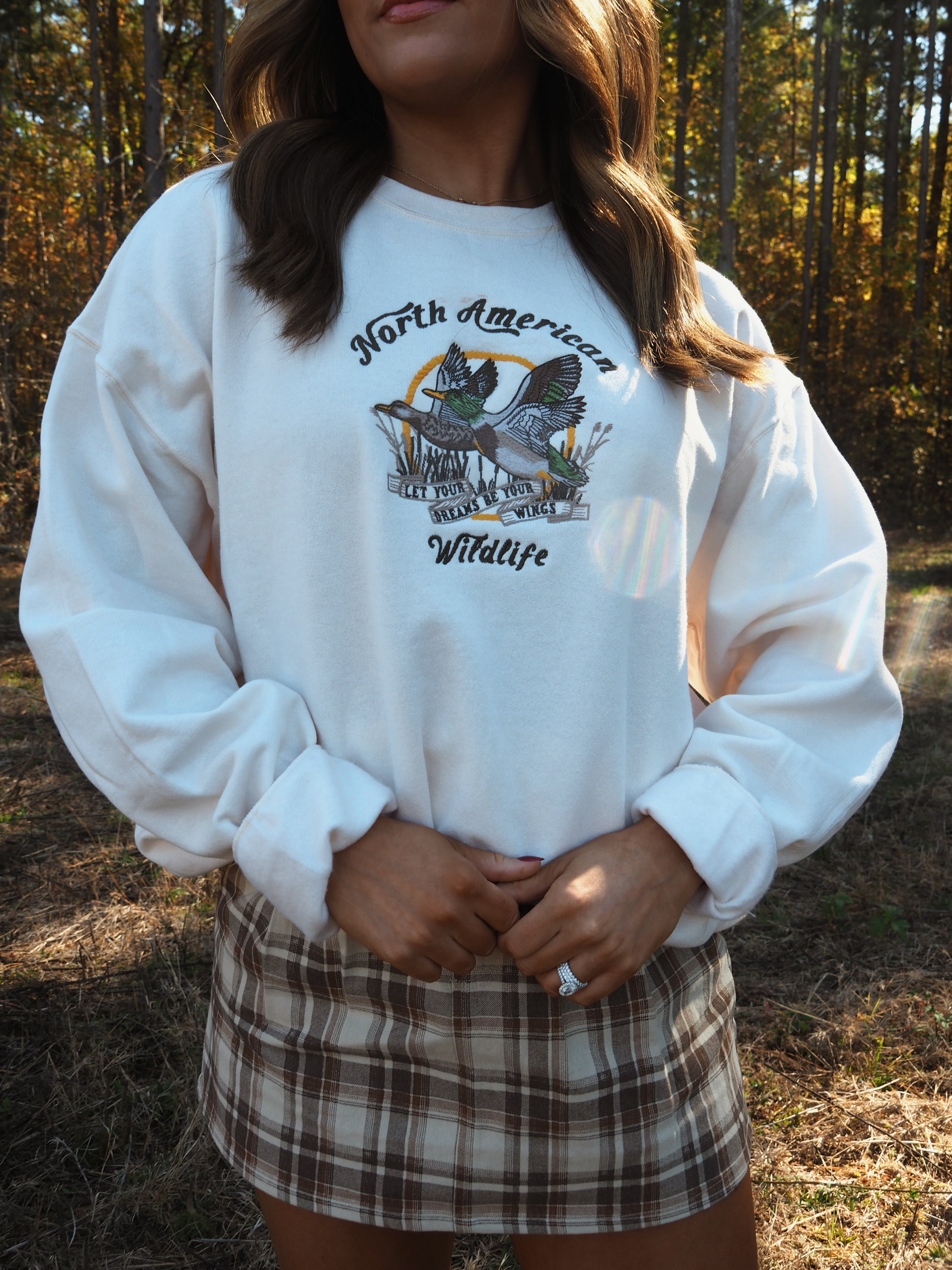 North American Wildlife Crewneck