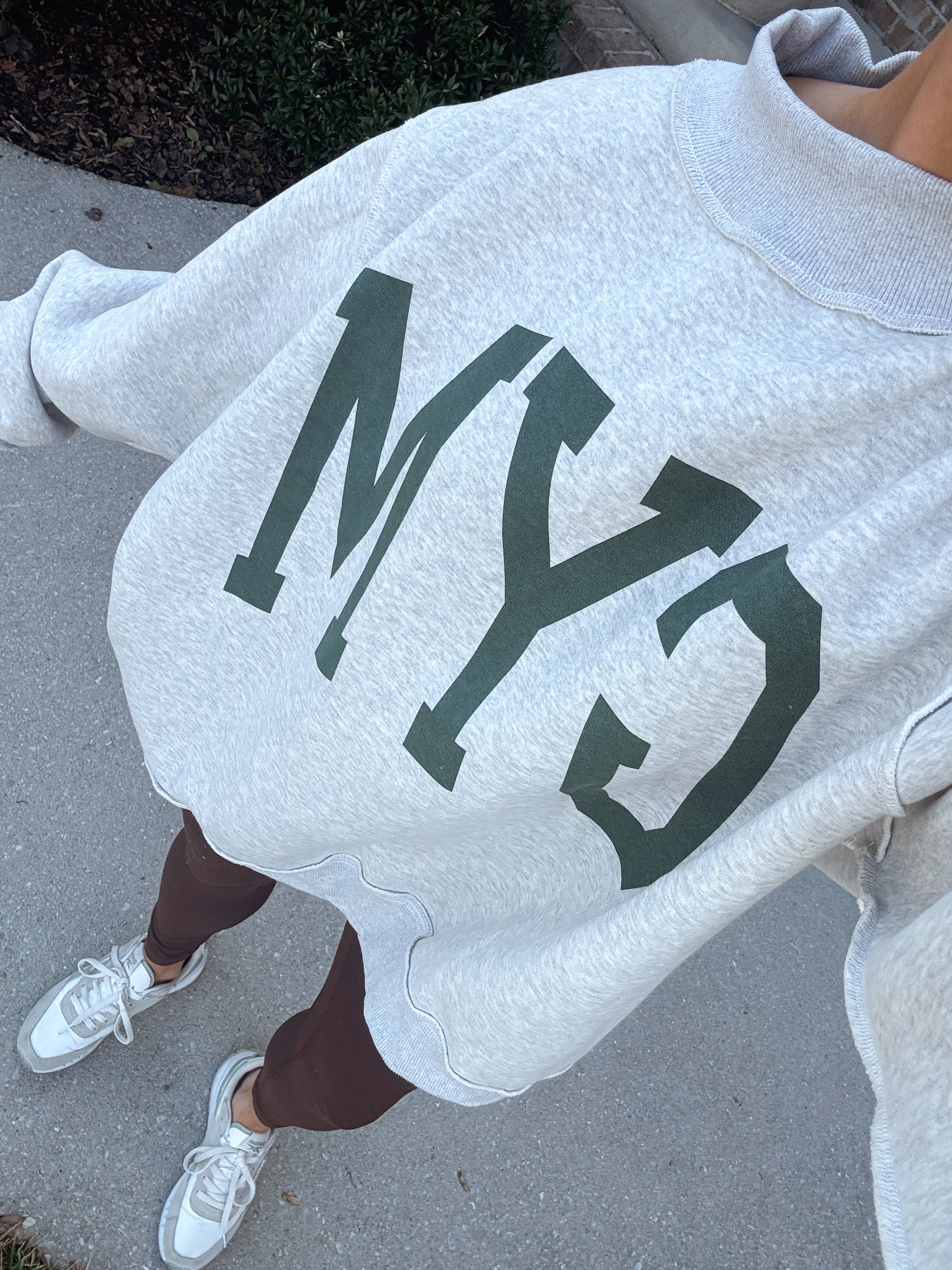 Gym & Bed Reversible Mockneck Sweatshirt