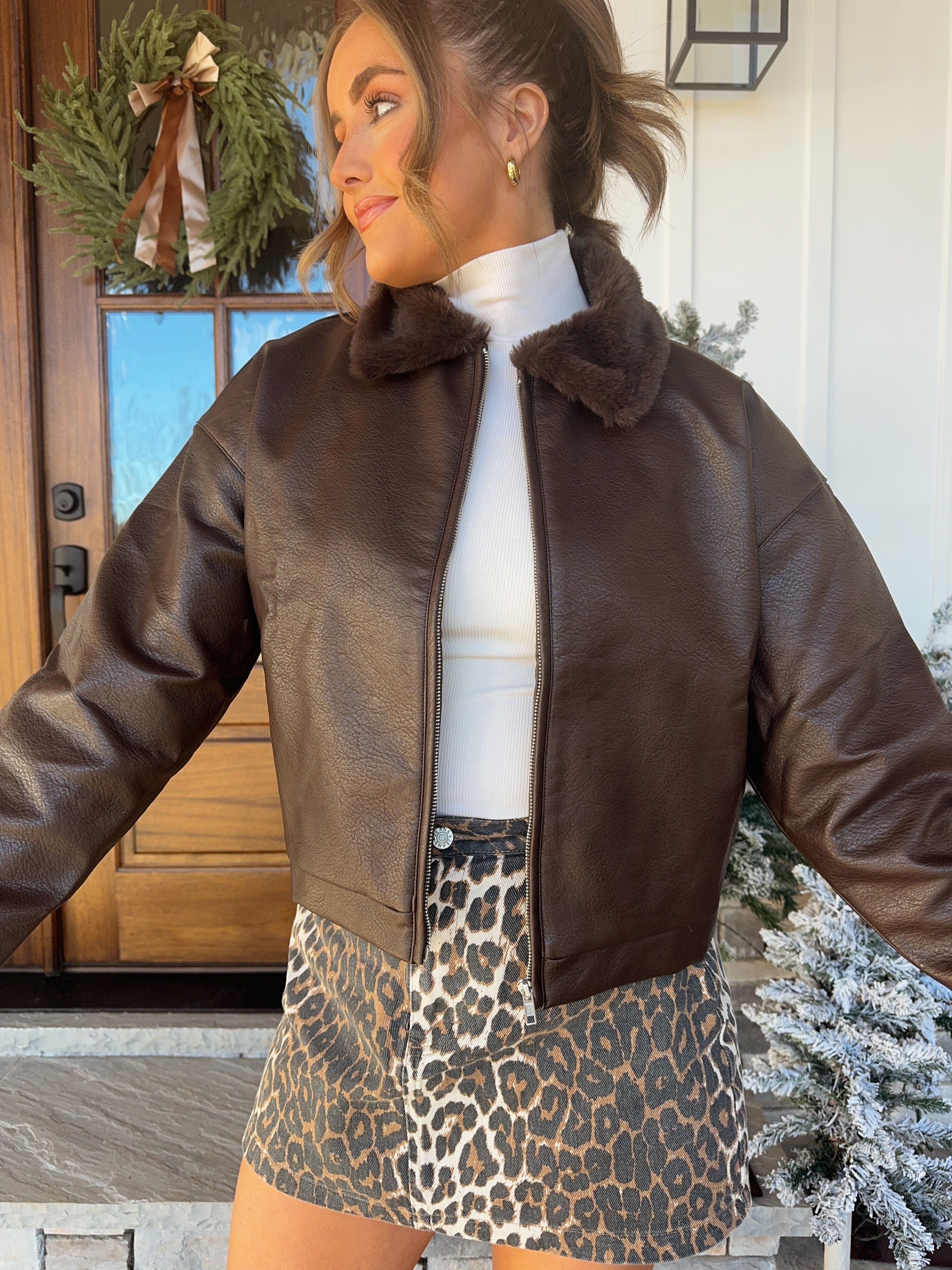 The Winter Luxe Cropped Jacket