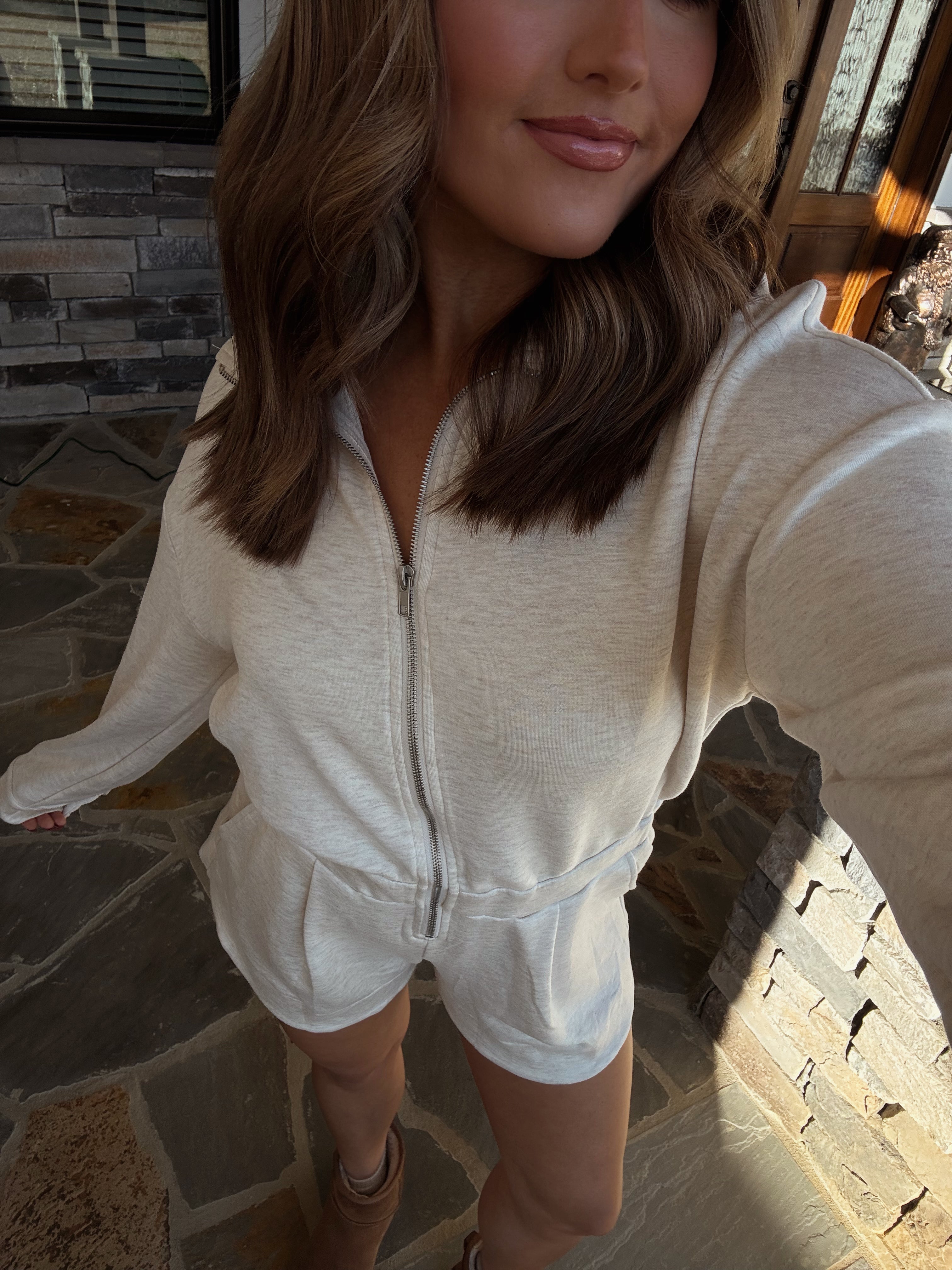 The Essential Cream Romper