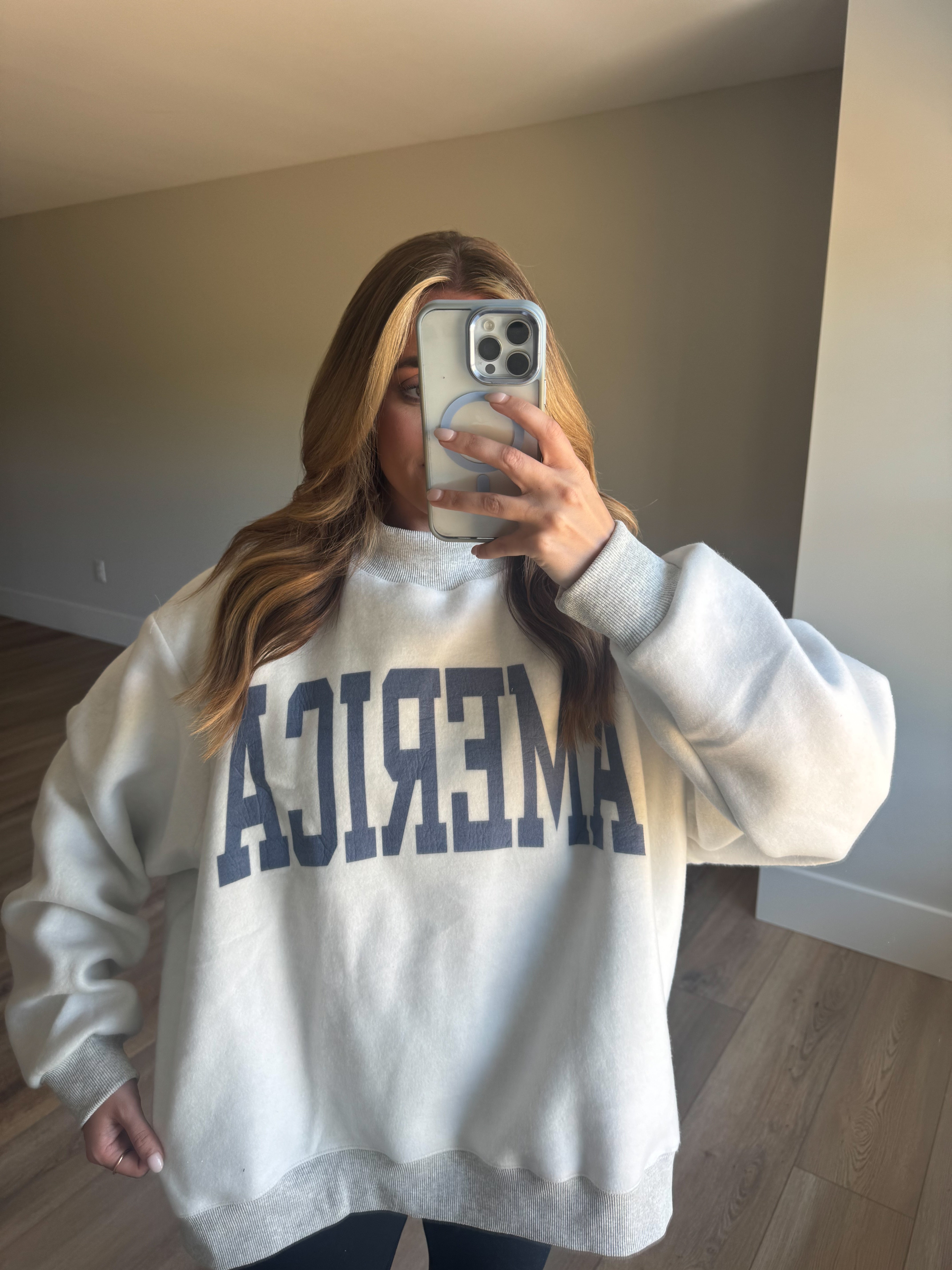 USA / America Reversible Mockneck (Restock)
