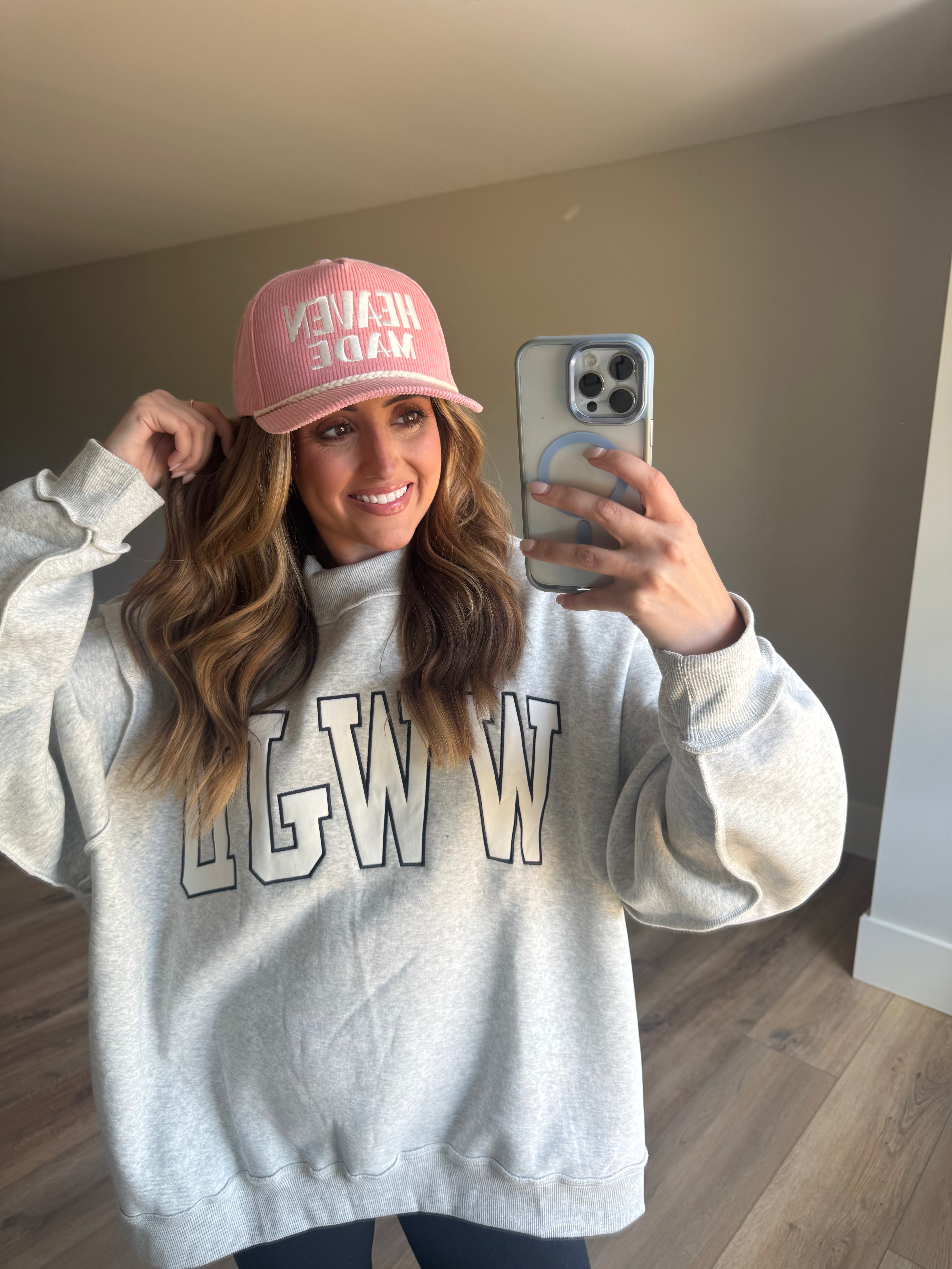 'Heaven Made' Corduroy Rope Trucker Hat