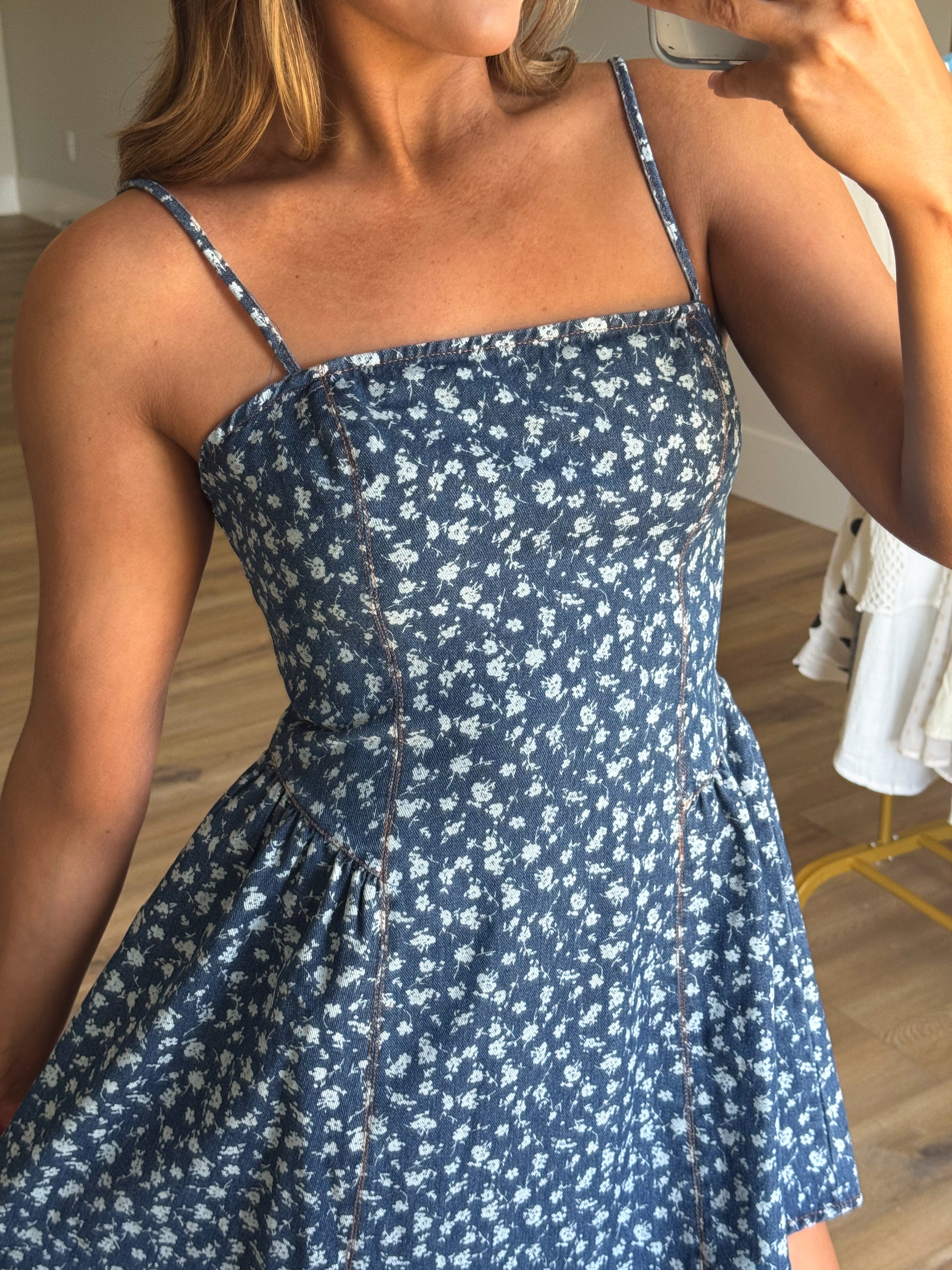 Summertime Blues Dress