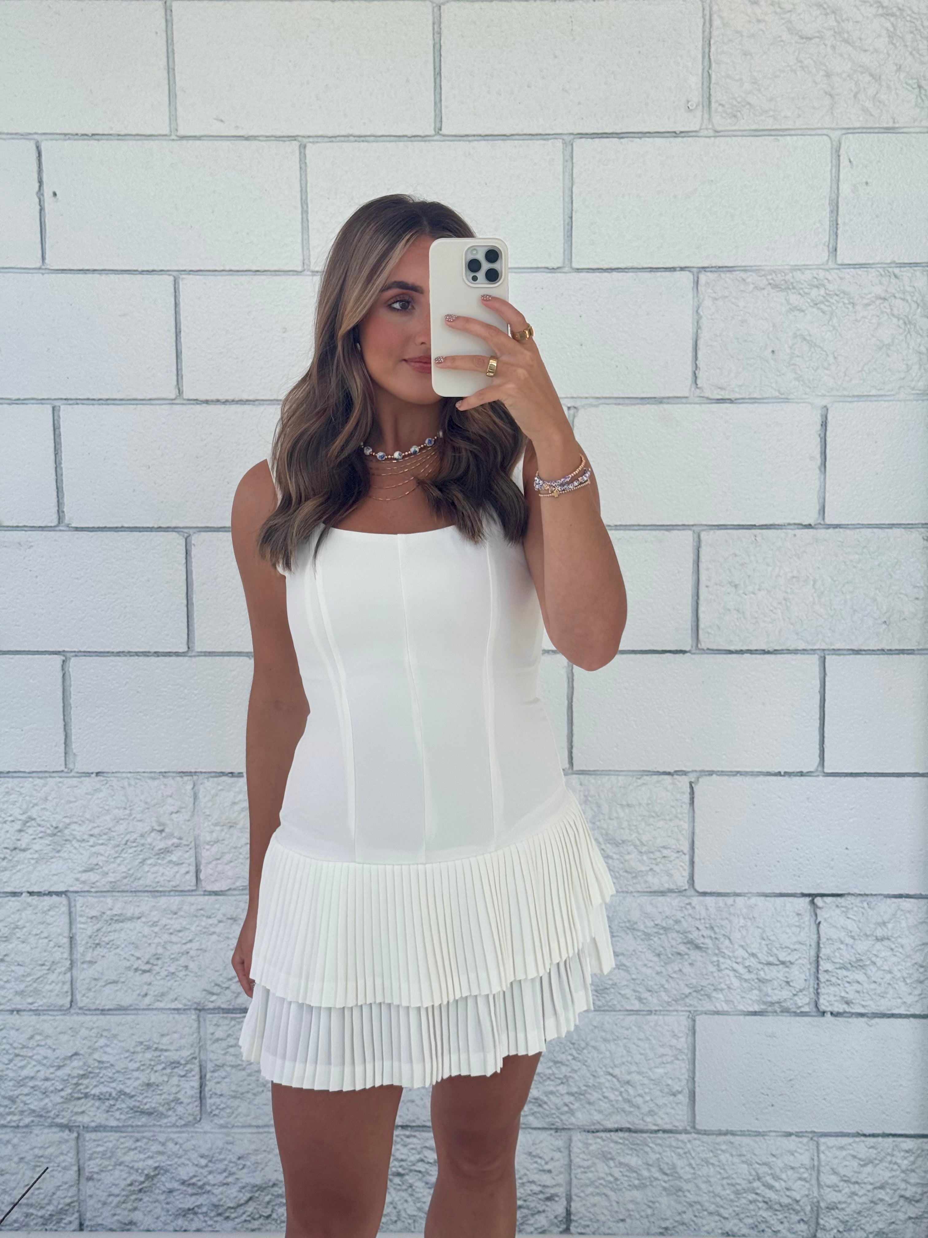 Made For Saturdays Dress - White
